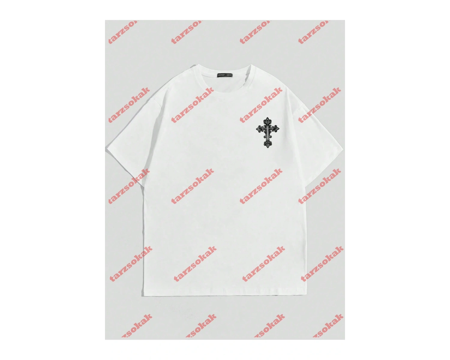 Model 3444 Erkek Yazlık Yuvarlak Yaka Kısa Kollu Günlük Tişört, Yaz