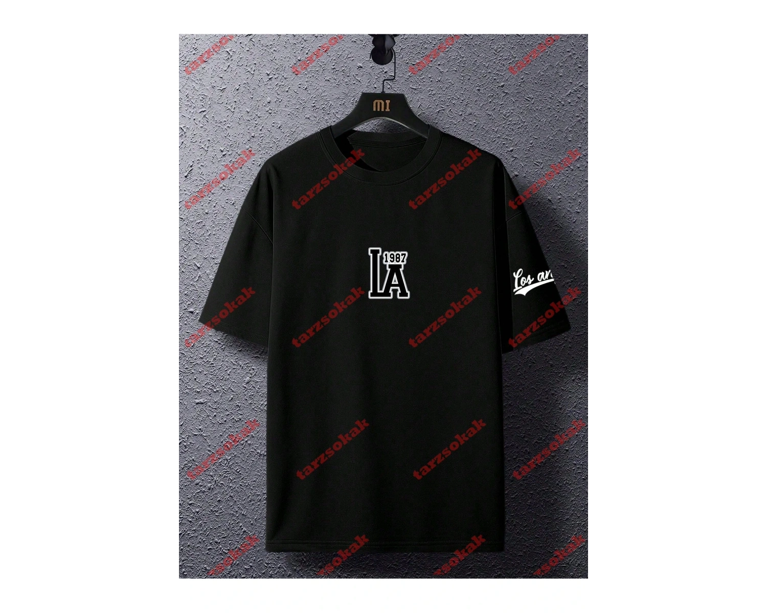 Model 3445 Erkek Yazlık Yuvarlak Yaka Kısa Kollu Günlük Tişört, Yaz