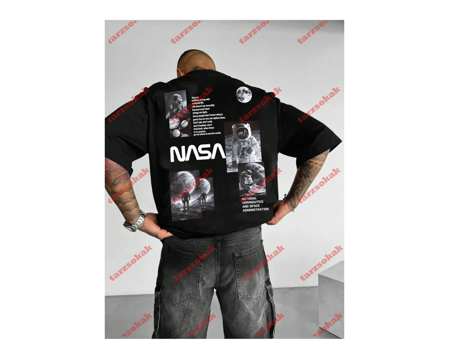 Model 3447 Erkek Yazlık Yuvarlak Yaka Kısa Kollu Günlük Tişört, Yaz