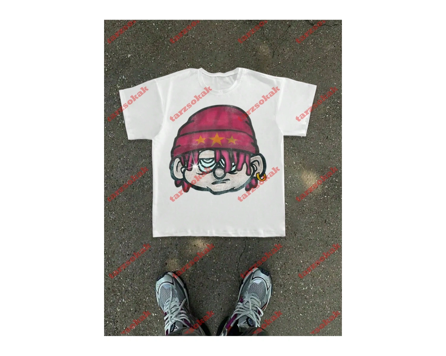 Model 3449 Erkek Yazlık Yuvarlak Yaka Kısa Kollu Günlük Tişört, Yaz