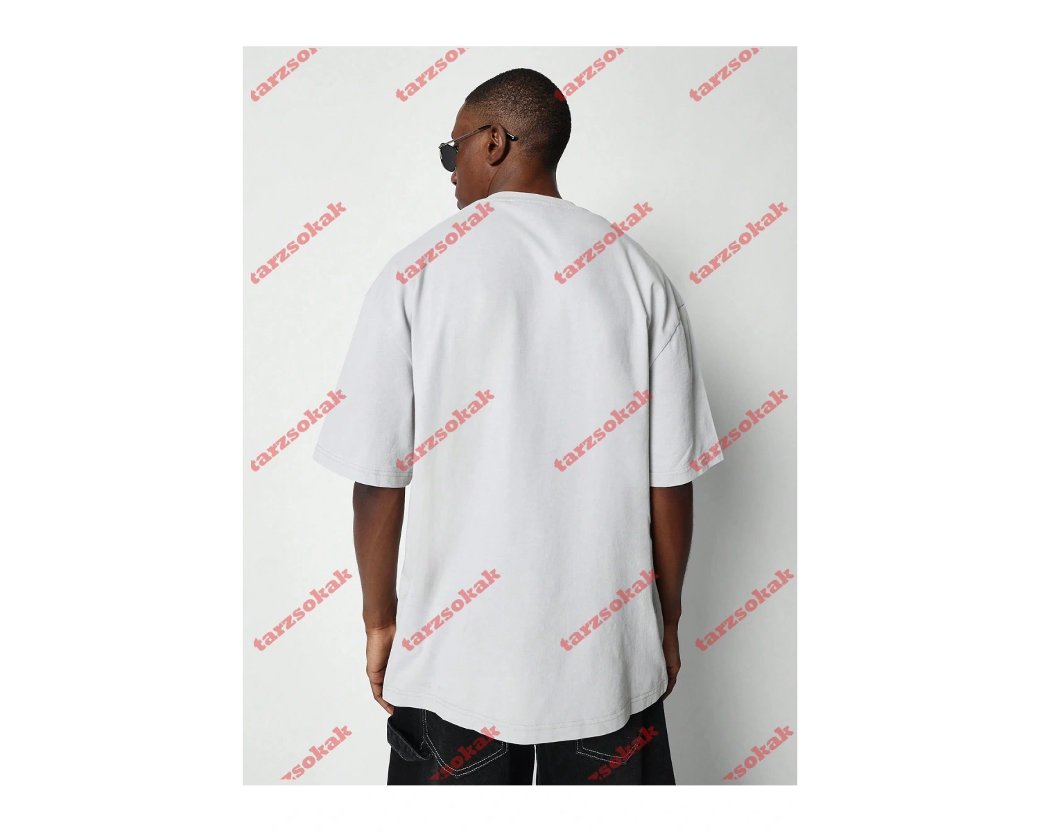 Model 3452 Erkek Yazlık Yuvarlak Yaka Kısa Kollu Günlük Tişört, Yaz