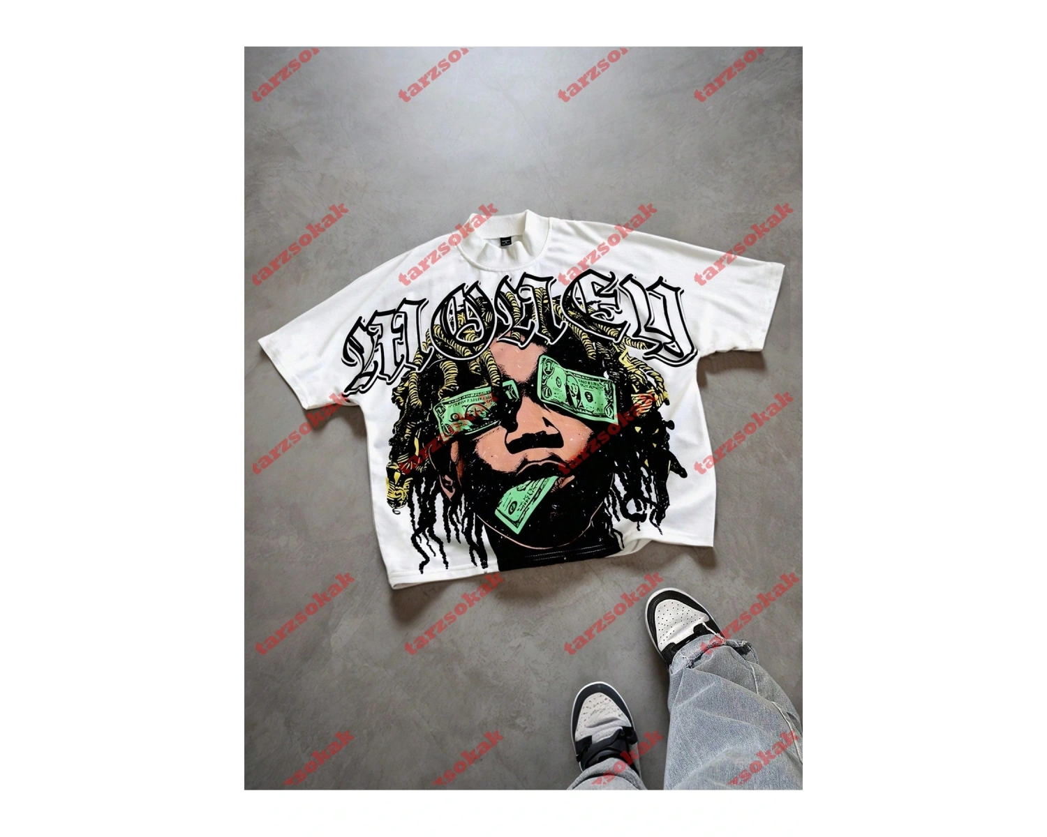 Model 3460 Erkek Yazlık Yuvarlak Yaka Kısa Kollu Günlük Tişört, Yaz