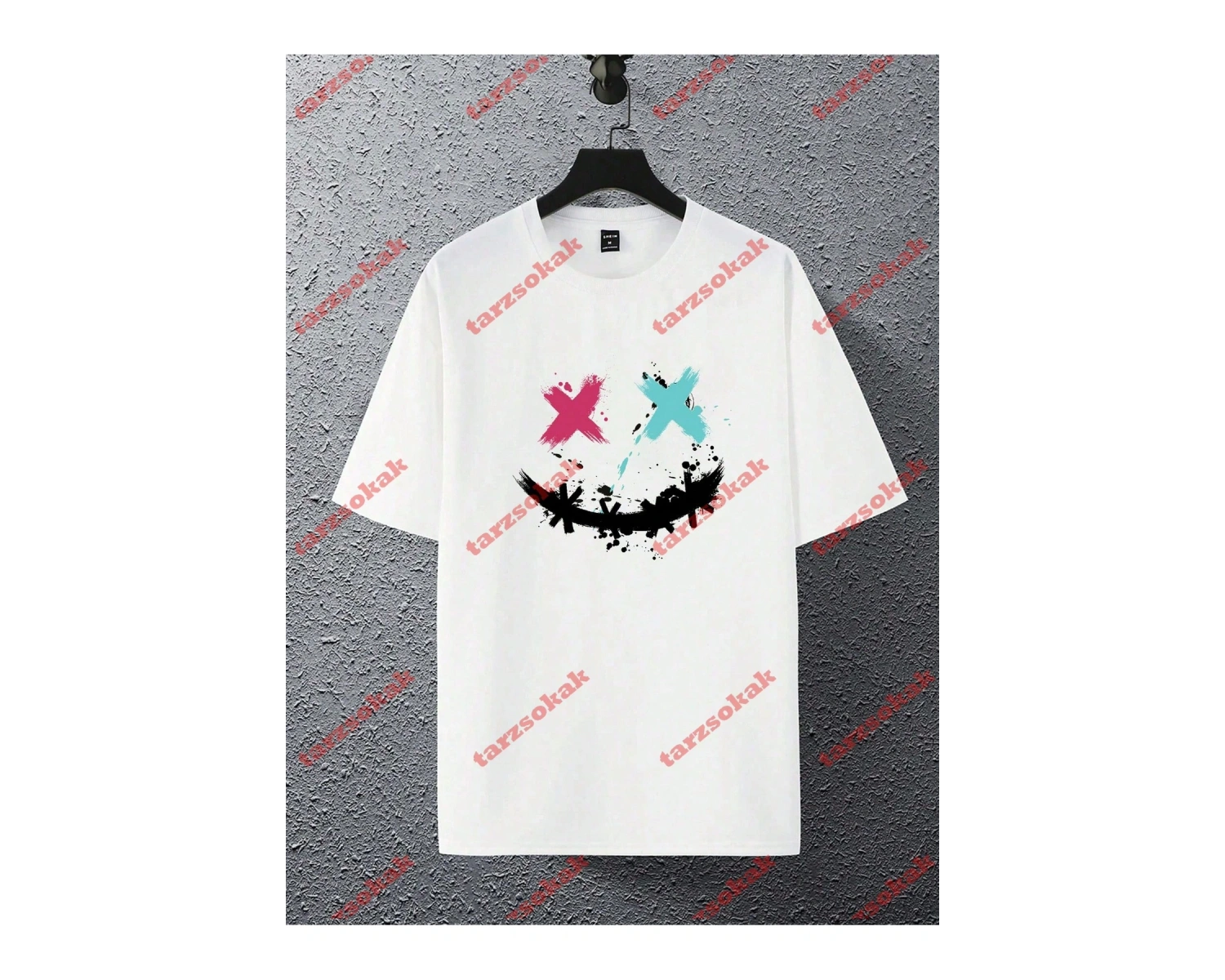 Model 3466 Erkek Yazlık Yuvarlak Yaka Kısa Kollu Günlük Tişört, Yaz