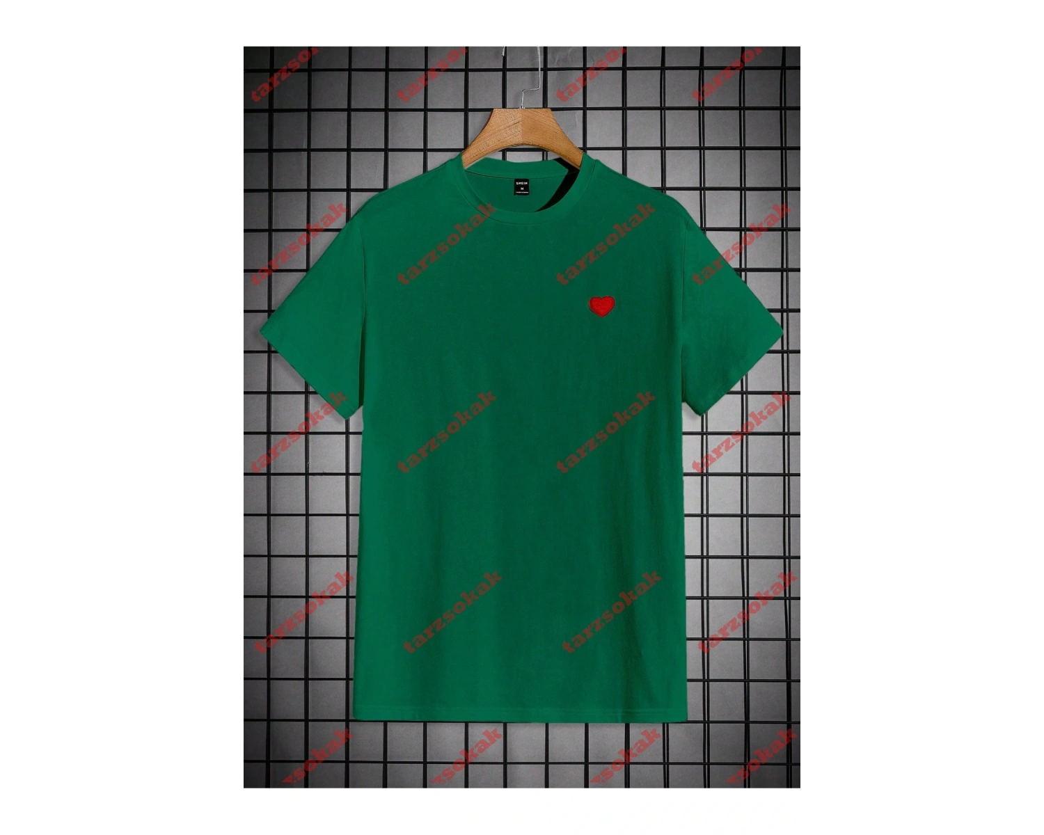 Model 3468 Erkek Yazlık Yuvarlak Yaka Kısa Kollu Günlük Tişört, Yaz