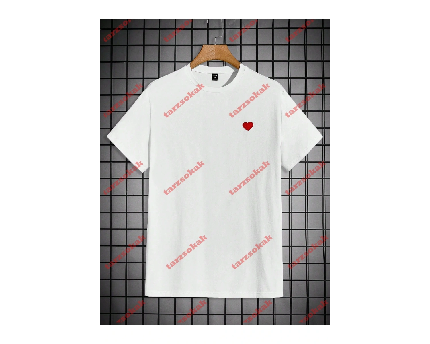 Model 3468 Erkek Yazlık Yuvarlak Yaka Kısa Kollu Günlük Tişört, Yaz