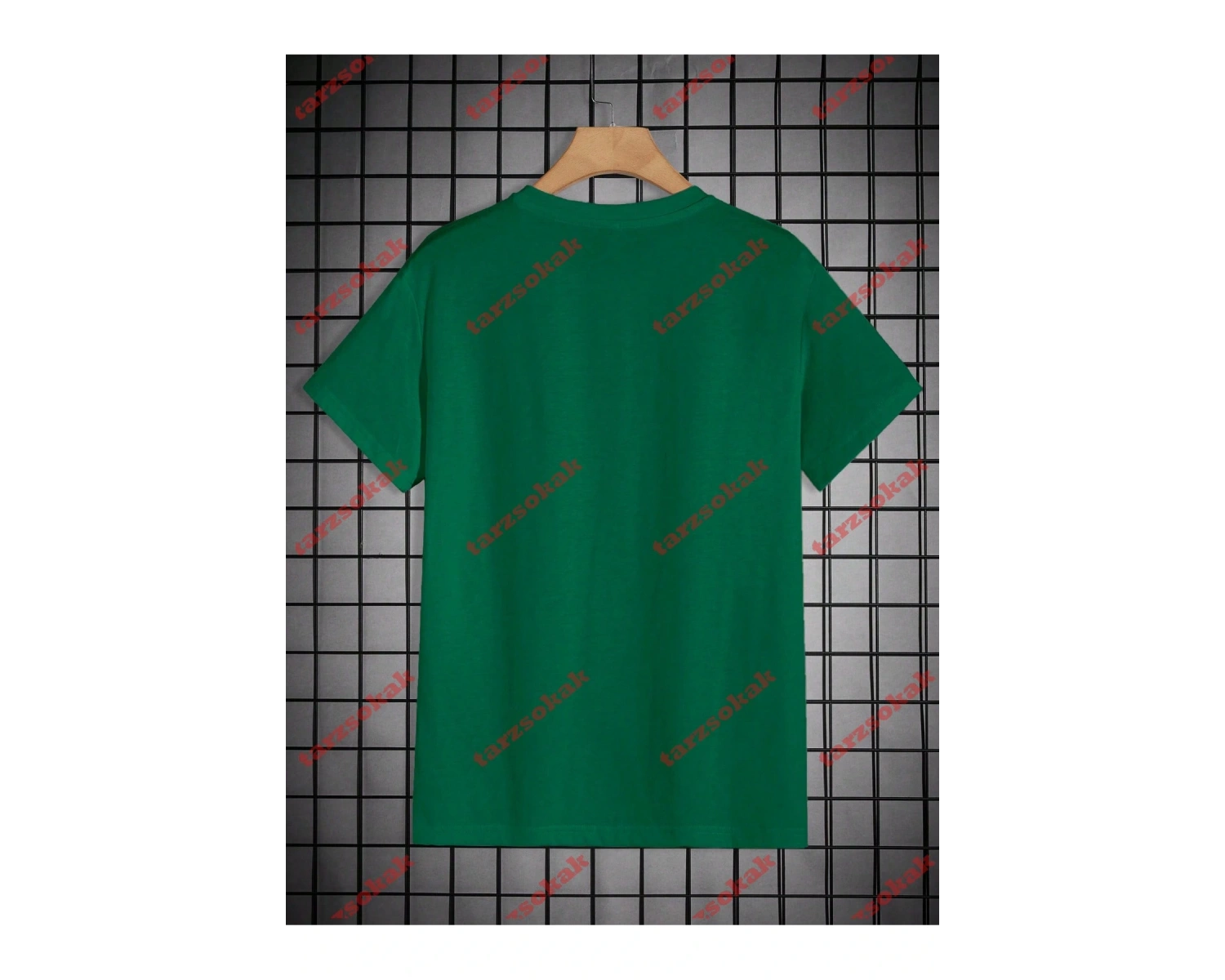 Model 3468 Erkek Yazlık Yuvarlak Yaka Kısa Kollu Günlük Tişört, Yaz