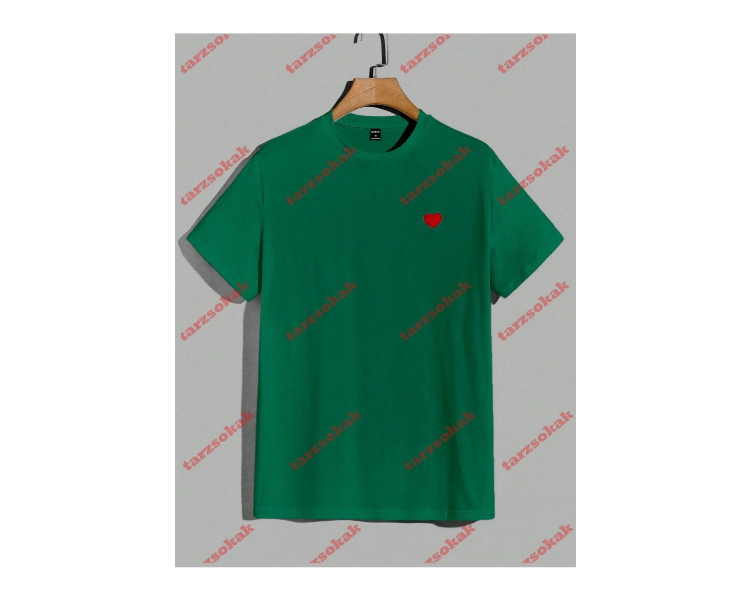 Model 3468 Erkek Yazlık Yuvarlak Yaka Kısa Kollu Günlük Tişört, Yaz