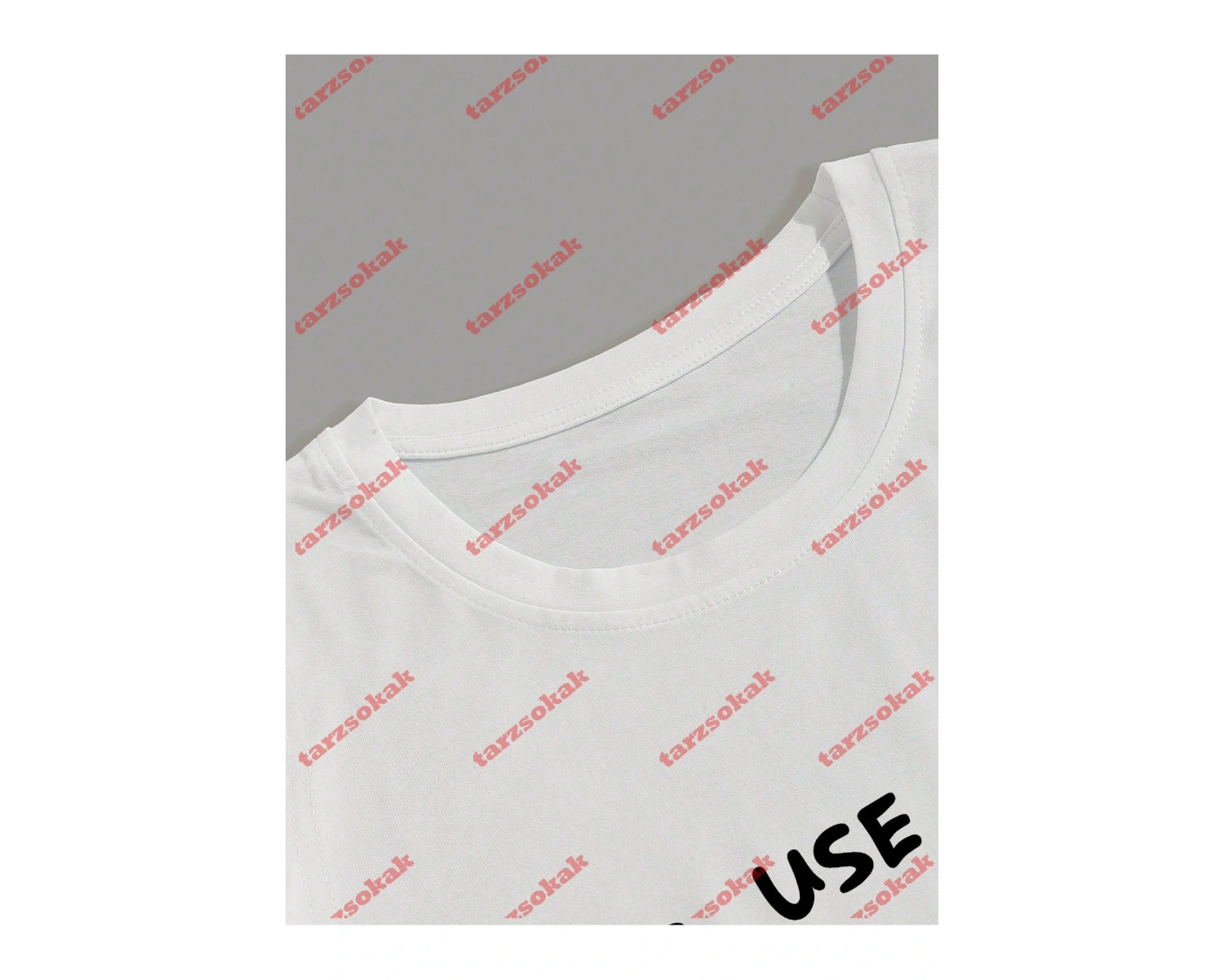 Model 3473 Erkek Yazlık Yuvarlak Yaka Kısa Kollu Günlük Tişört, Yaz