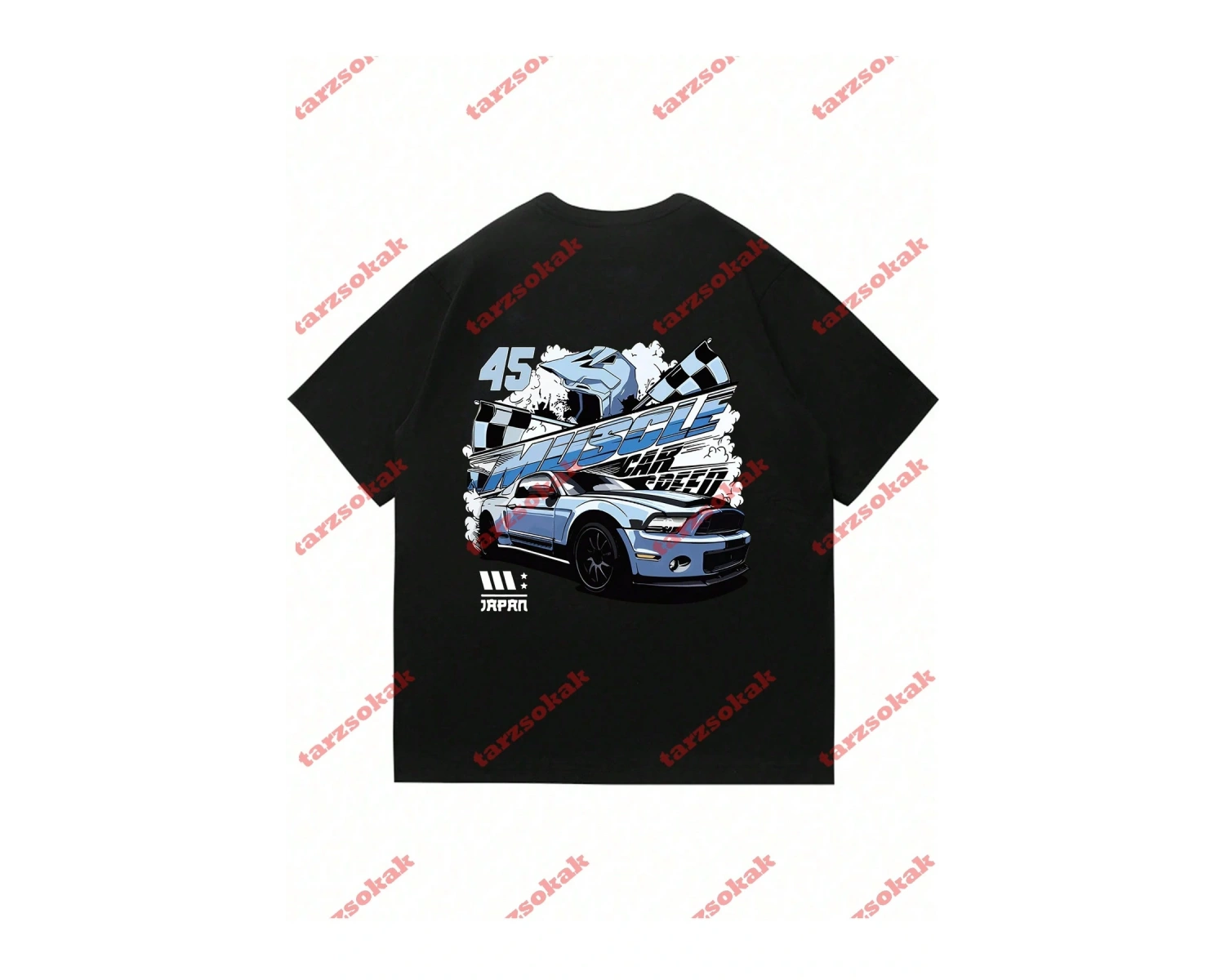 Model 3476 Erkek Yazlık Yuvarlak Yaka Kısa Kollu Günlük Tişört, Yaz