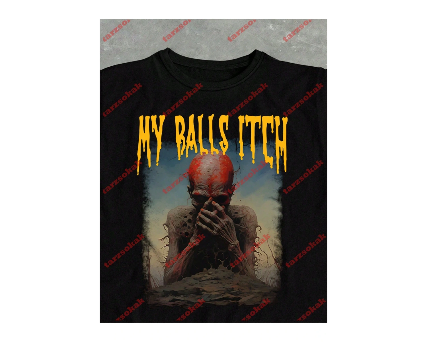 Model 3479 Erkek Yazlık Yuvarlak Yaka Kısa Kollu Günlük Tişört, Yaz