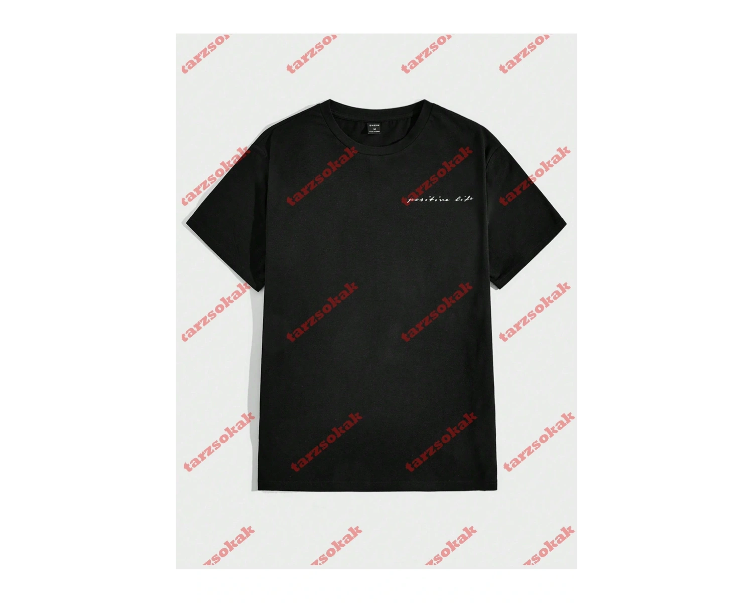 Model 3481 Erkek Yazlık Yuvarlak Yaka Kısa Kollu Günlük Tişört, Yaz