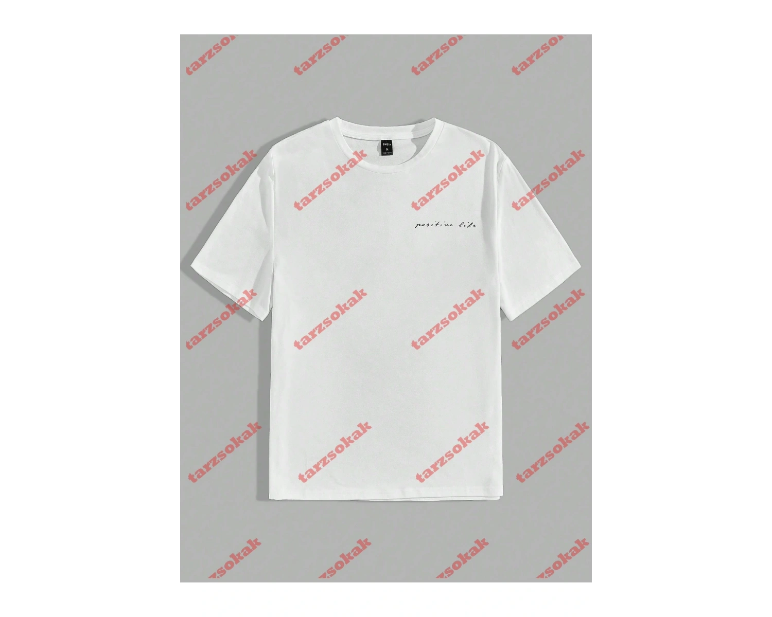 Model 3481 Erkek Yazlık Yuvarlak Yaka Kısa Kollu Günlük Tişört, Yaz