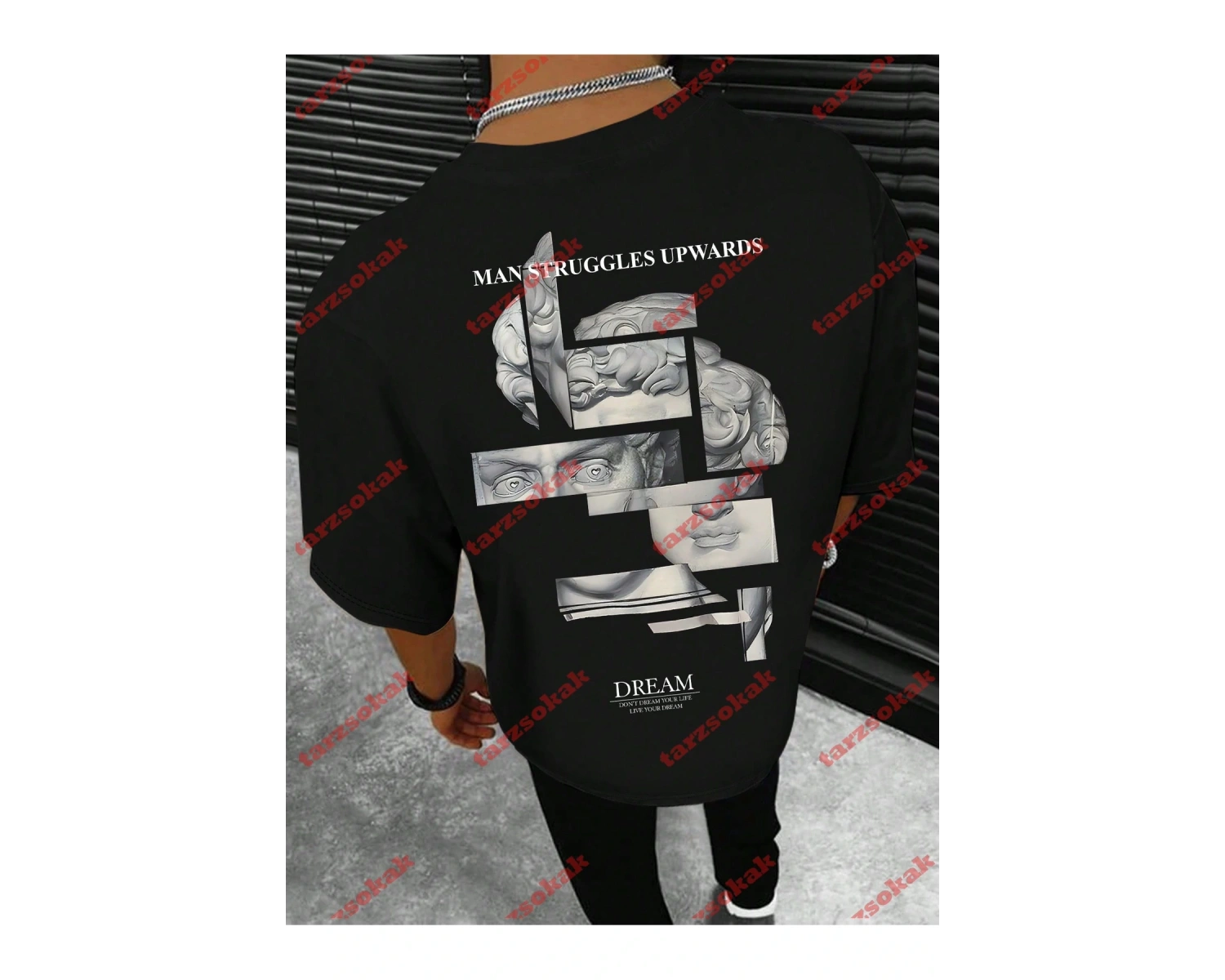 Model 3482 Erkek Yazlık Yuvarlak Yaka Kısa Kollu Günlük Tişört, Yaz