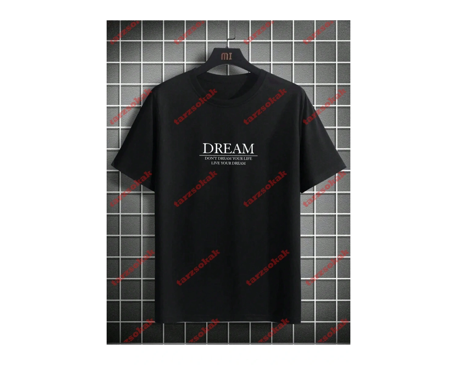 Model 3482 Erkek Yazlık Yuvarlak Yaka Kısa Kollu Günlük Tişört, Yaz