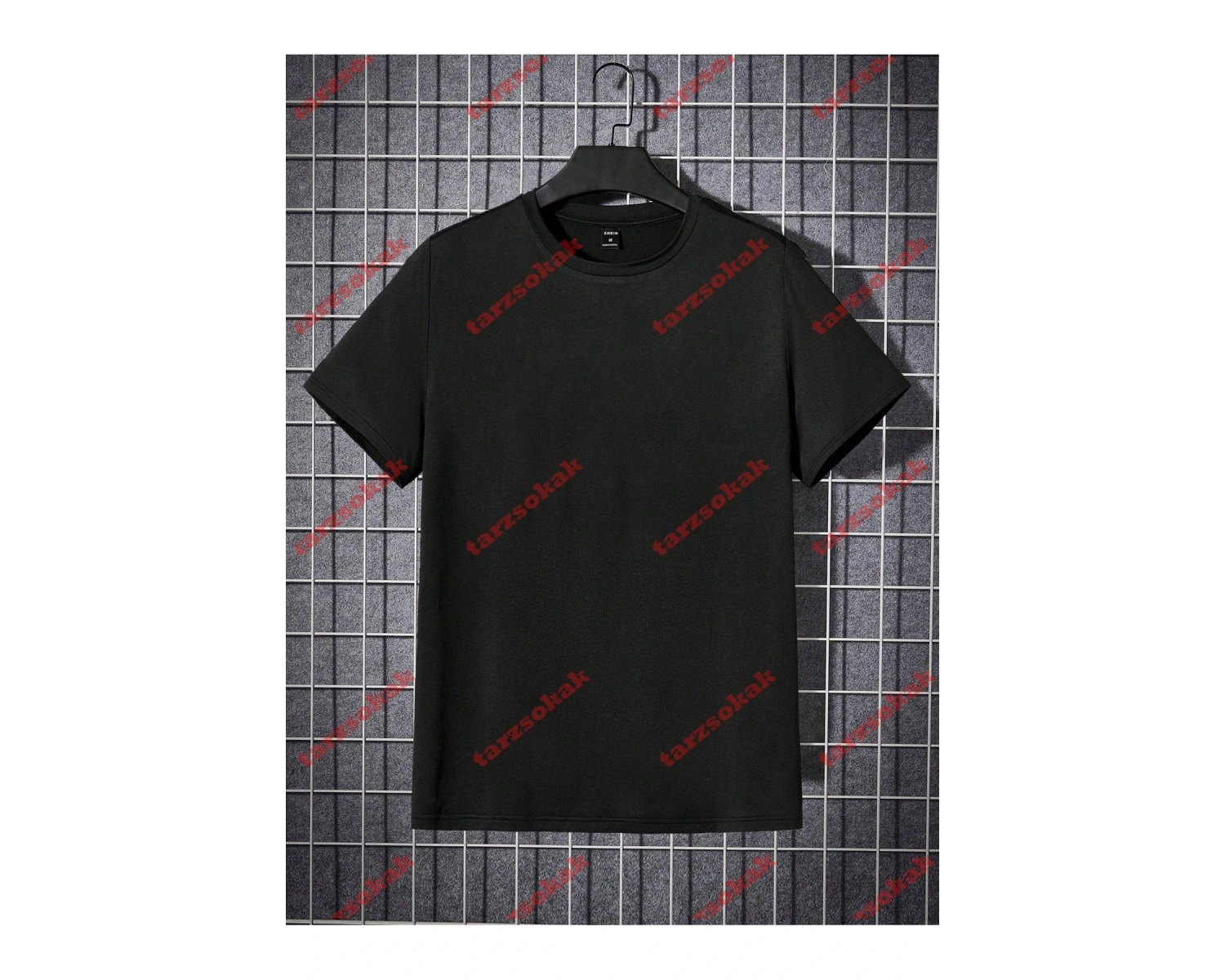 Model 3484 Erkek Yazlık Yuvarlak Yaka Kısa Kollu Günlük Tişört, Yaz