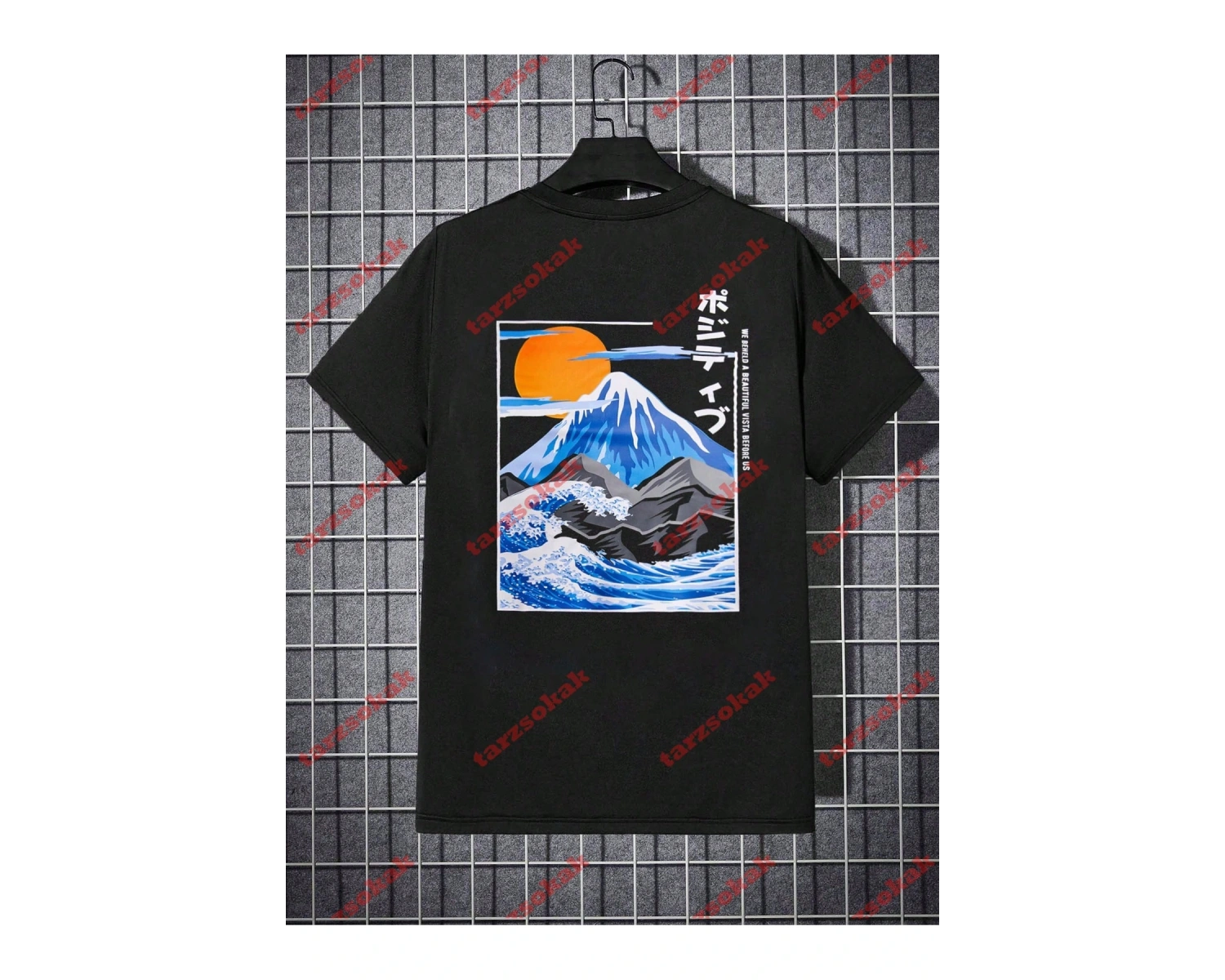 Model 3484 Erkek Yazlık Yuvarlak Yaka Kısa Kollu Günlük Tişört, Yaz