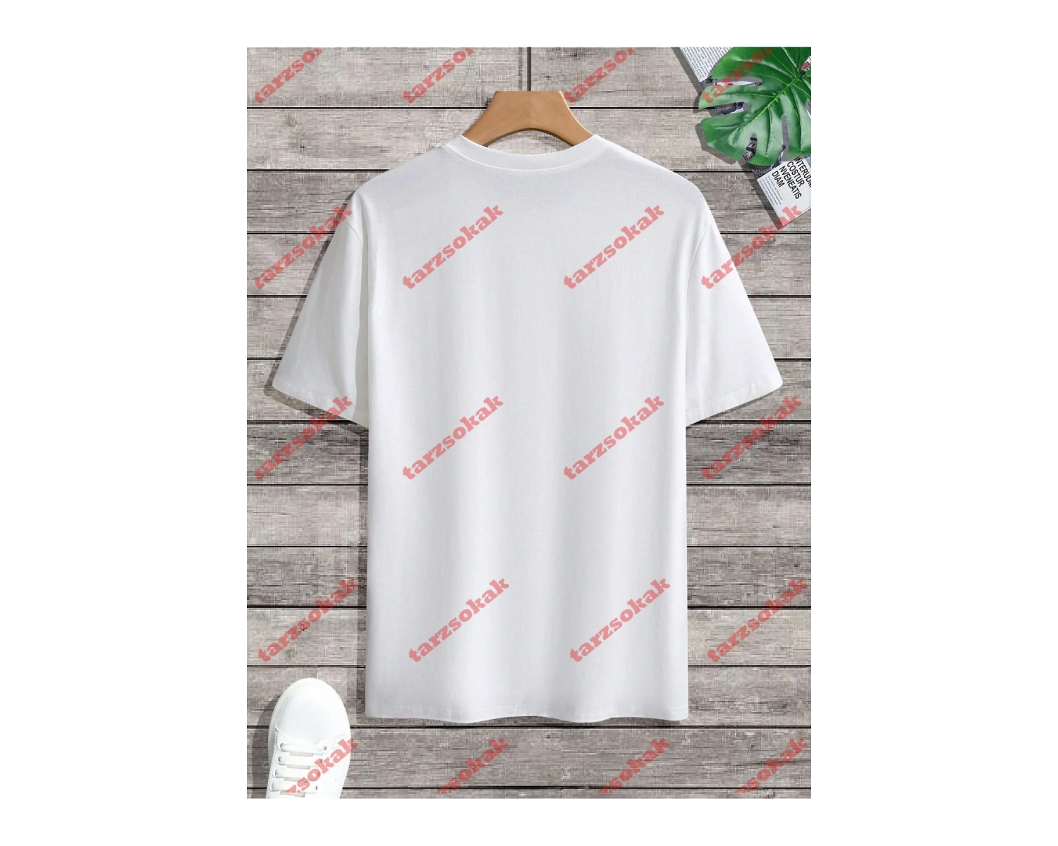 Model 3495 Erkek Yazlık Yuvarlak Yaka Kısa Kollu Günlük Tişört, Yaz