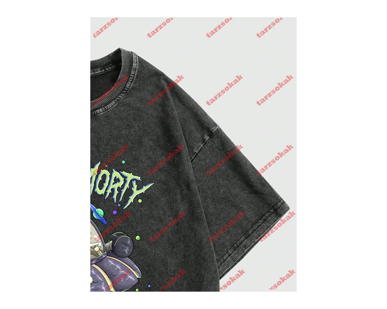 Model 3496 Erkek Yazlık Yuvarlak Yaka Kısa Kollu Günlük Tişört, Yaz