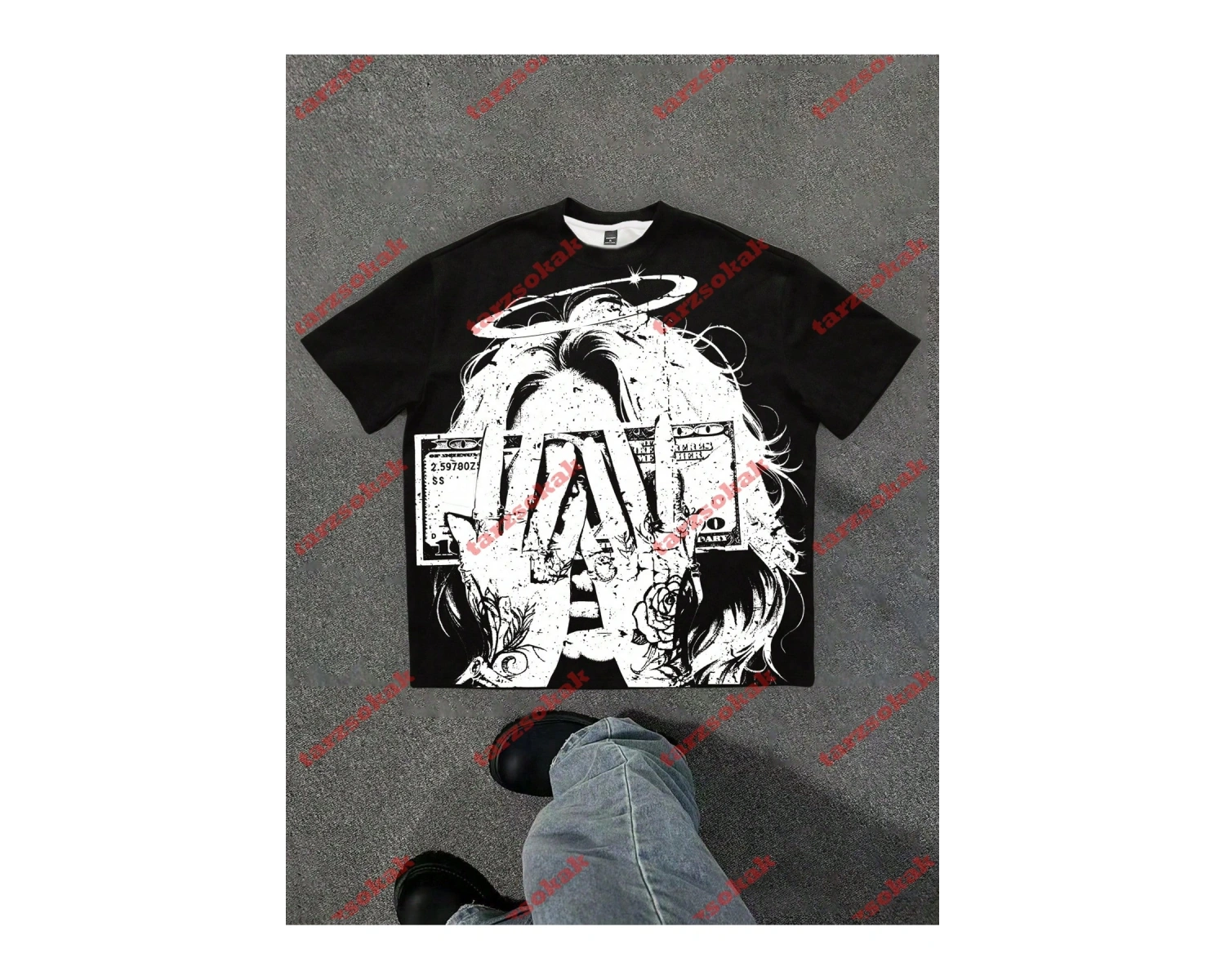 Model 3503 Erkek Yazlık Yuvarlak Yaka Kısa Kollu Günlük Tişört, Yaz