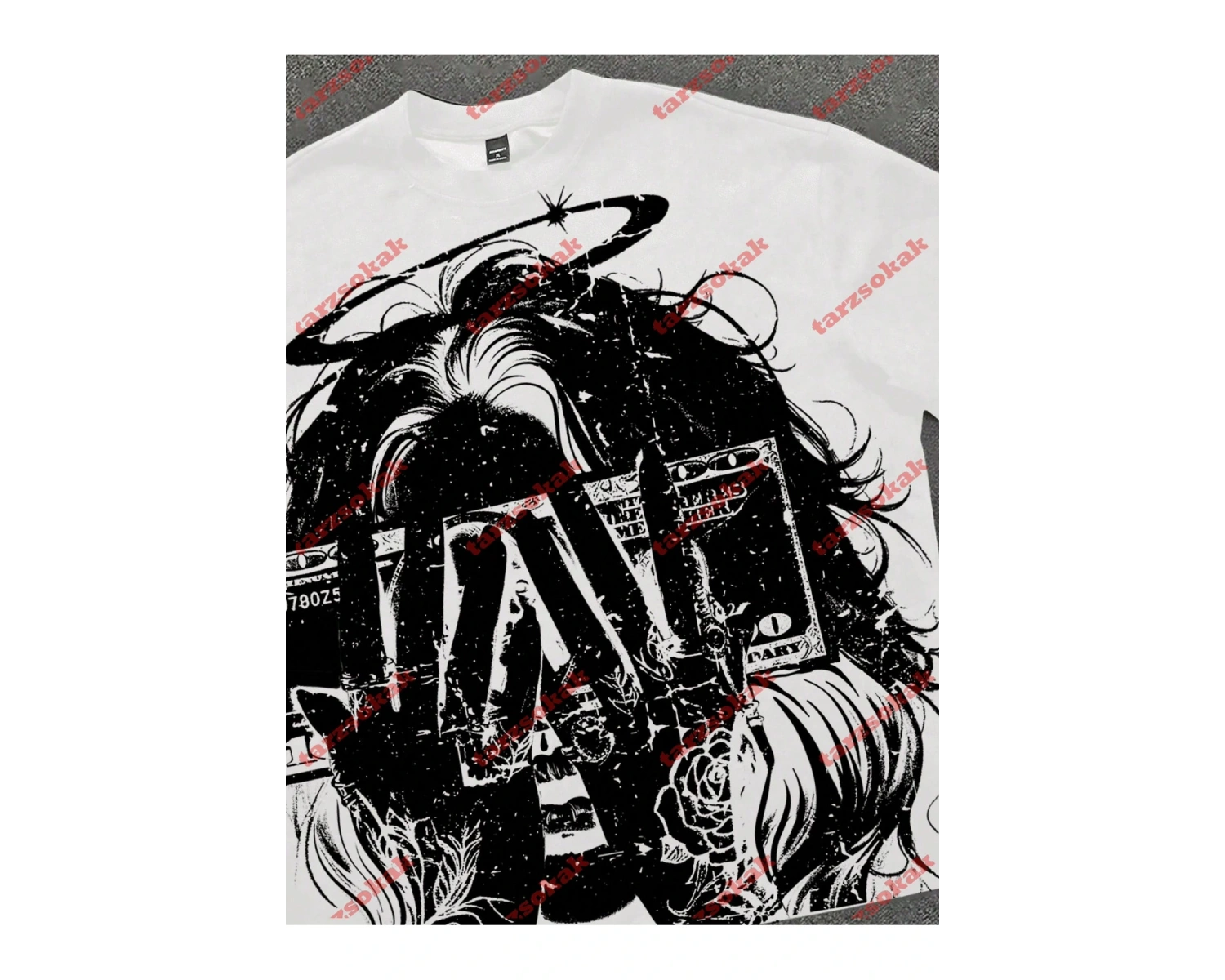 Model 3503 Erkek Yazlık Yuvarlak Yaka Kısa Kollu Günlük Tişört, Yaz