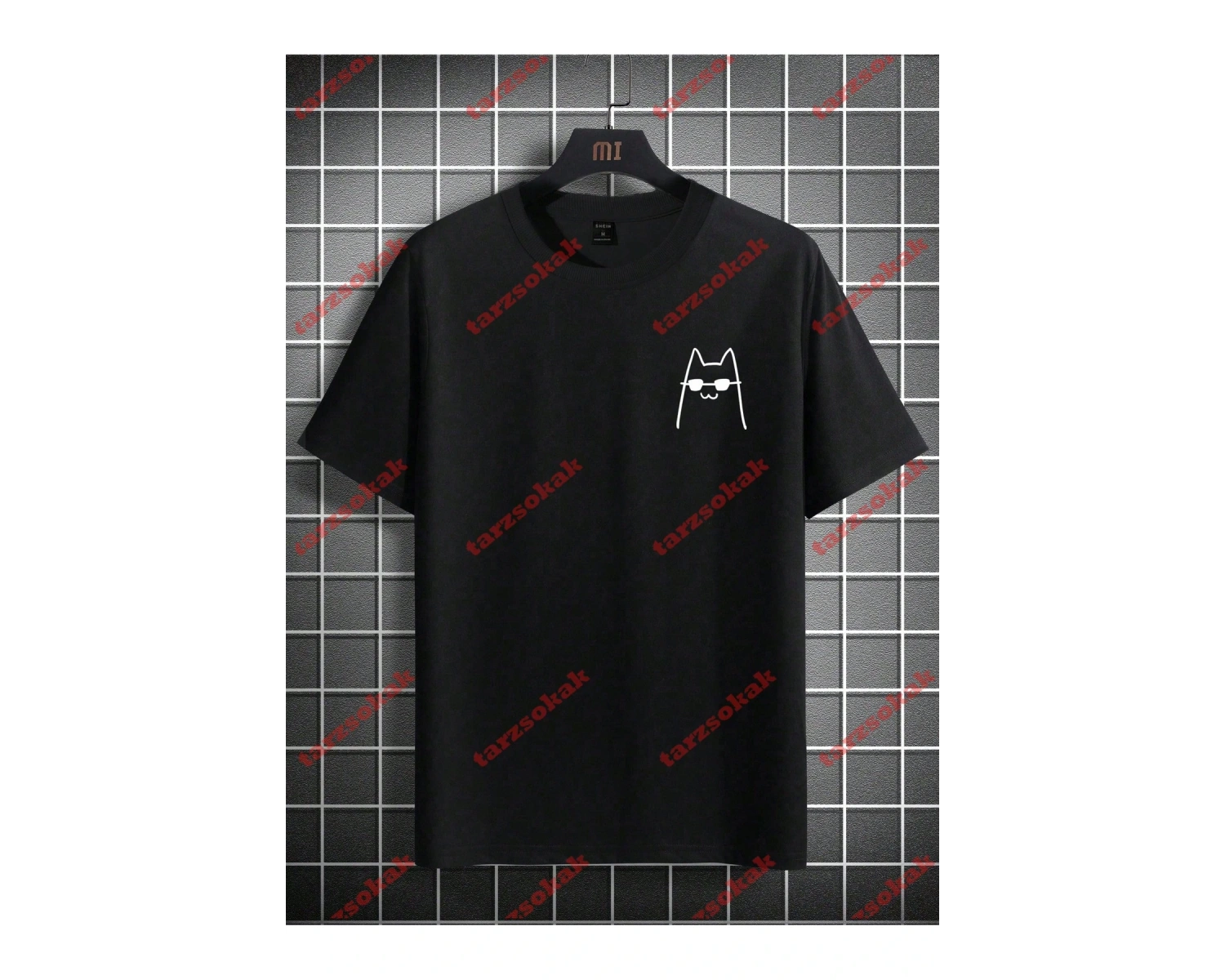 Model 3505 Erkek Yazlık Yuvarlak Yaka Kısa Kollu Günlük Tişört, Yaz