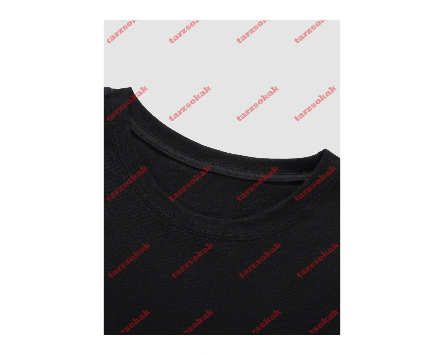 Model 3507 Erkek Yazlık Yuvarlak Yaka Kısa Kollu Günlük Tişört, Yaz