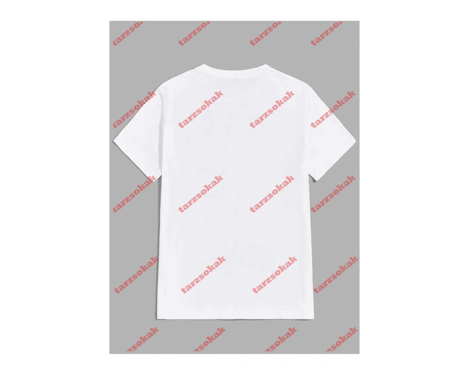 Model 3508 Erkek Yazlık Yuvarlak Yaka Kısa Kollu Günlük Tişört, Yaz