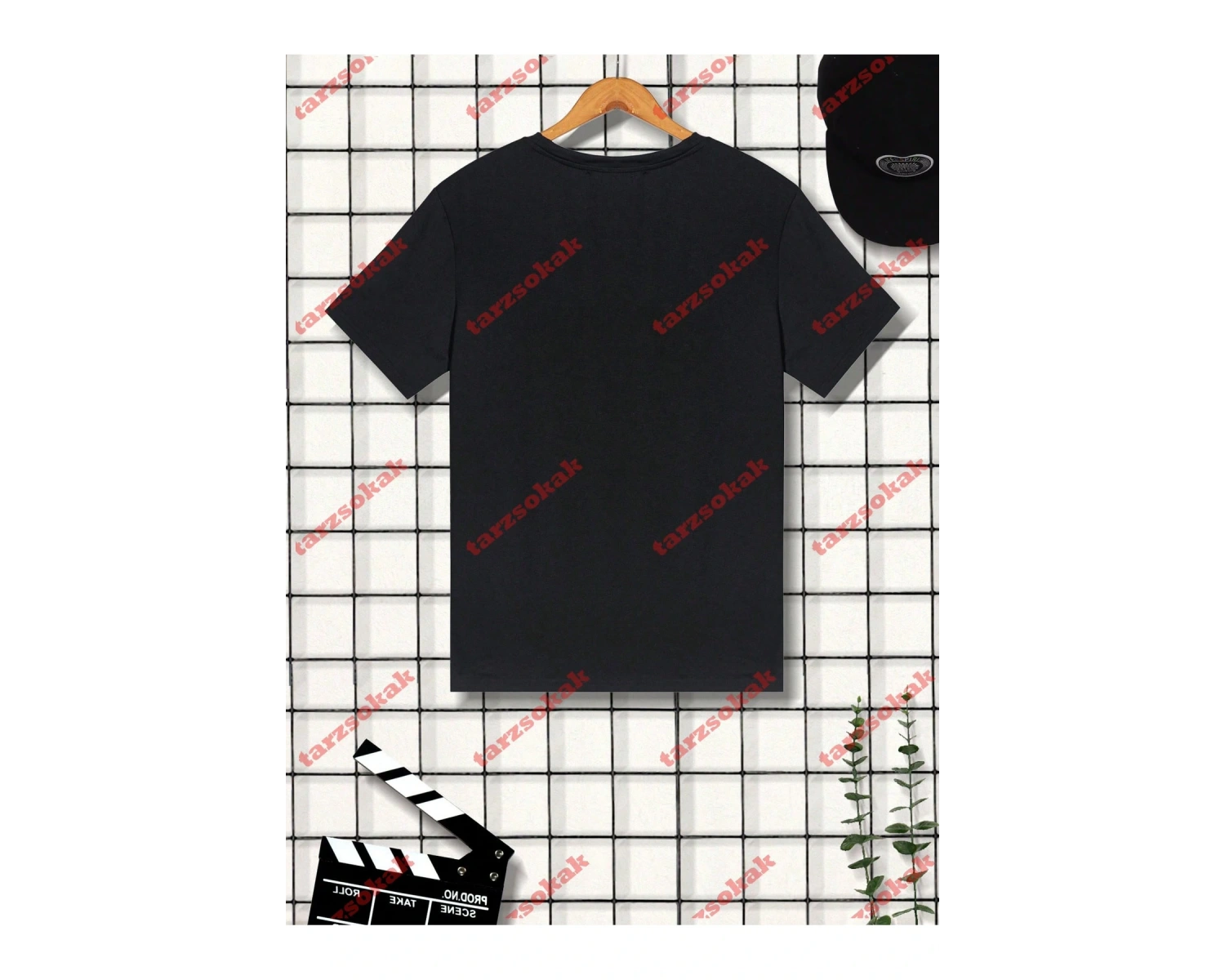 Model 3511 Erkek Yazlık Yuvarlak Yaka Kısa Kollu Günlük Tişört, Yaz