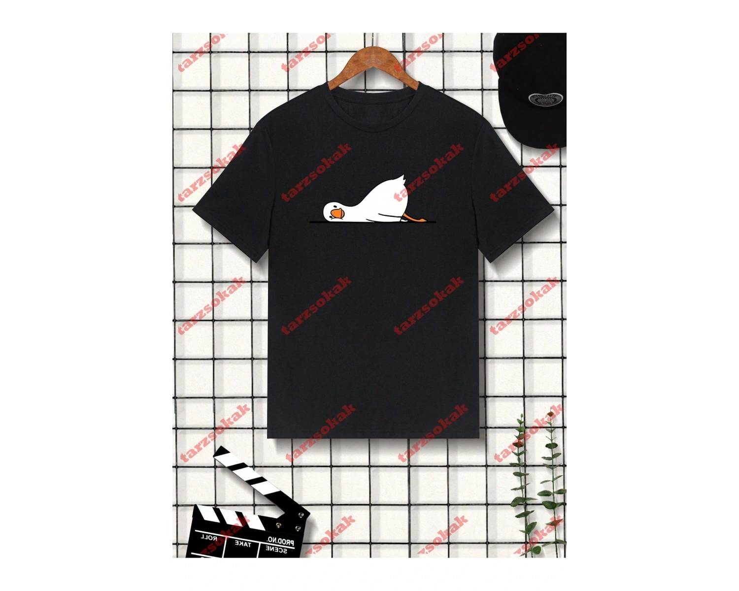 Model 3511 Erkek Yazlık Yuvarlak Yaka Kısa Kollu Günlük Tişört, Yaz