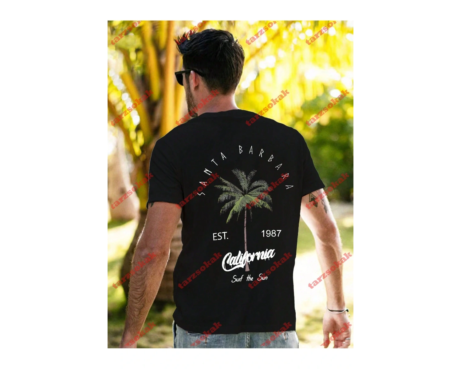 Model 3512 Erkek Yazlık Yuvarlak Yaka Kısa Kollu Günlük Tişört, Yaz