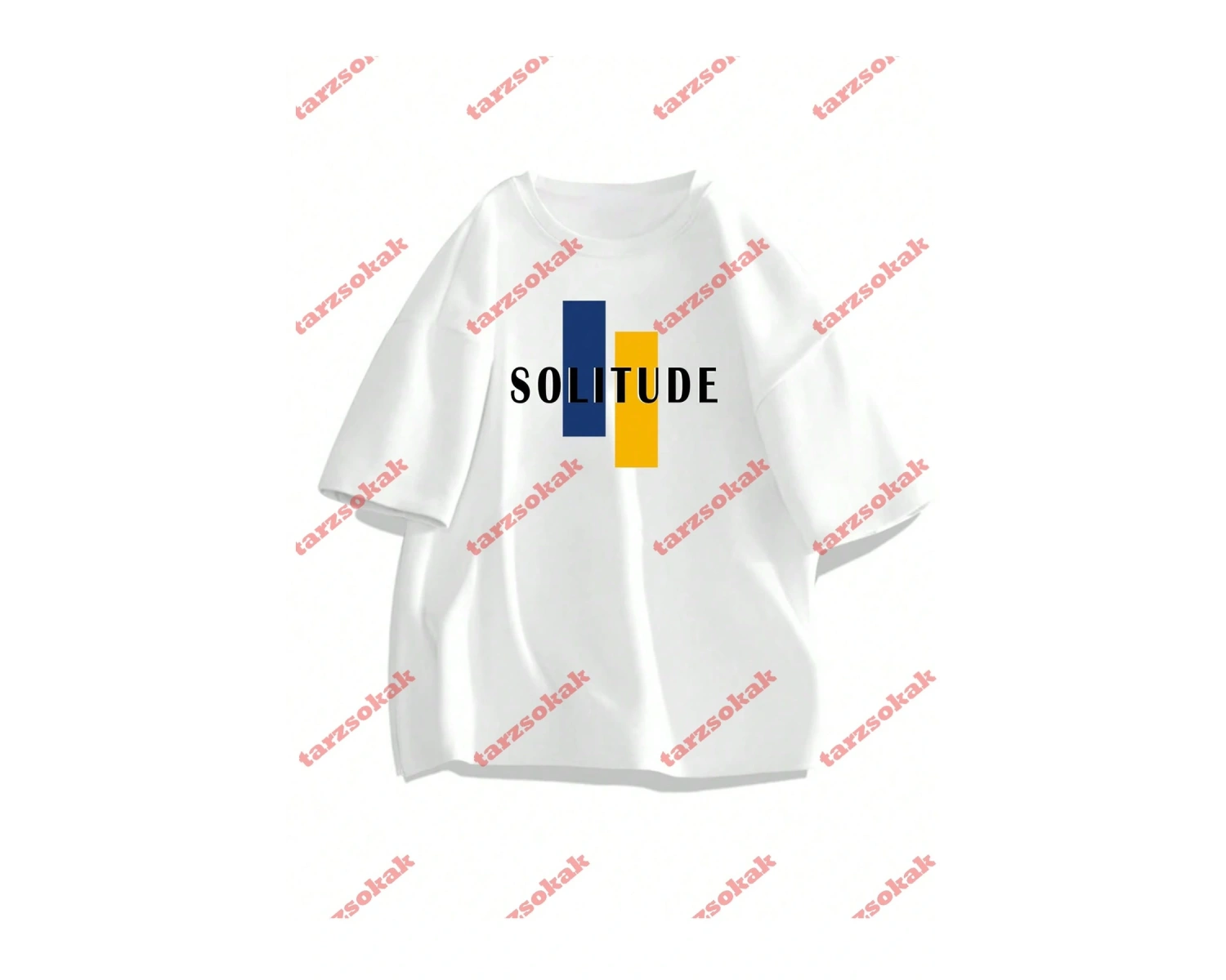 Model 3513 Erkek Yazlık Yuvarlak Yaka Kısa Kollu Günlük Tişört, Yaz