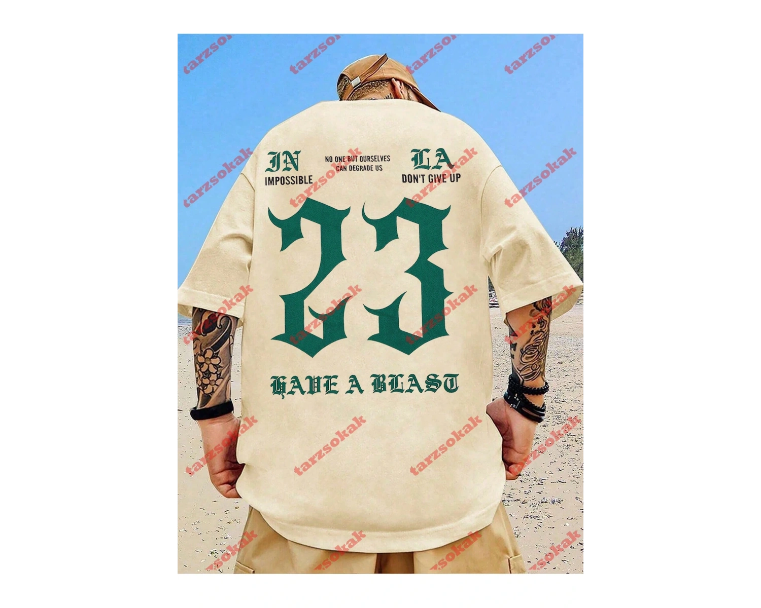 Model 3517 Erkek Yazlık Yuvarlak Yaka Kısa Kollu Günlük Tişört, Yaz