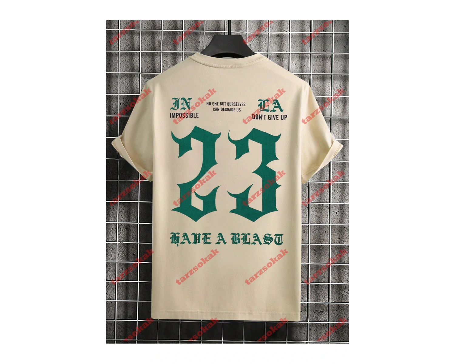 Model 3517 Erkek Yazlık Yuvarlak Yaka Kısa Kollu Günlük Tişört, Yaz