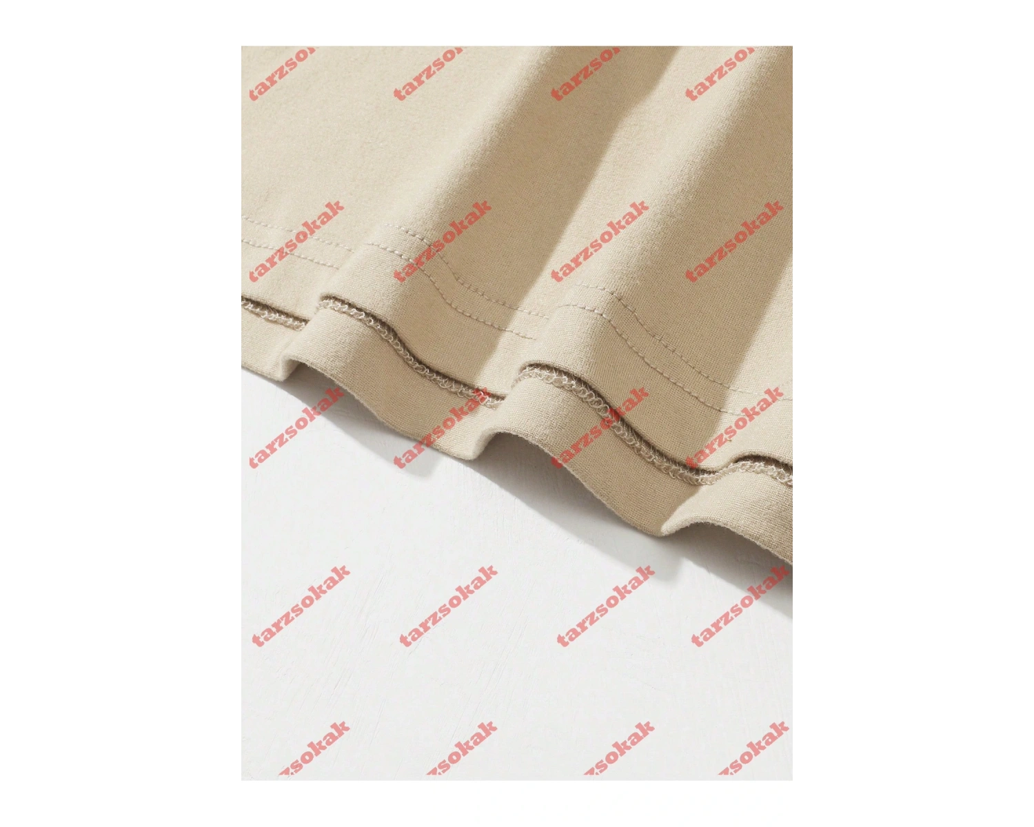 Model 3517 Erkek Yazlık Yuvarlak Yaka Kısa Kollu Günlük Tişört, Yaz