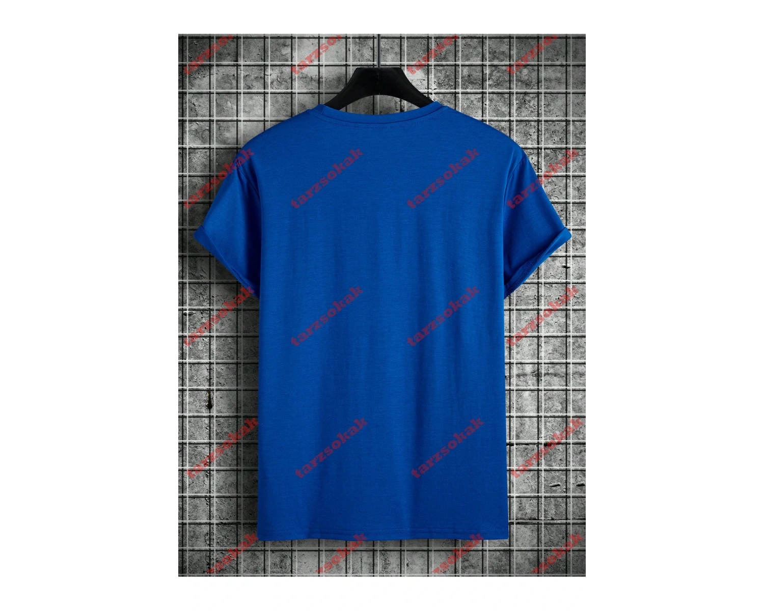 Model 3520 Erkek Yazlık Yuvarlak Yaka Kısa Kollu Günlük Tişört, Yaz