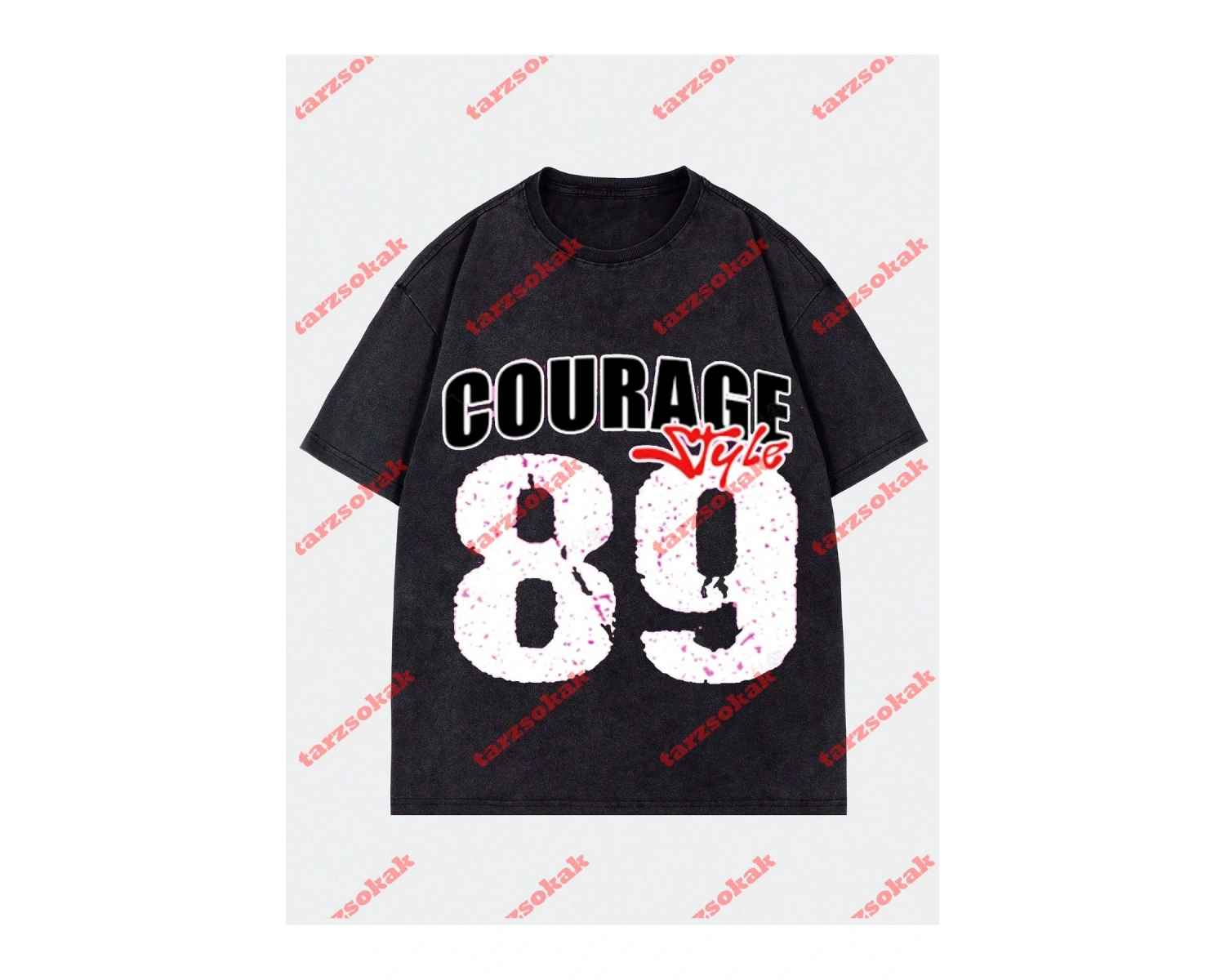 Model 3522 Erkek Yazlık Yuvarlak Yaka Kısa Kollu Günlük Tişört, Yaz