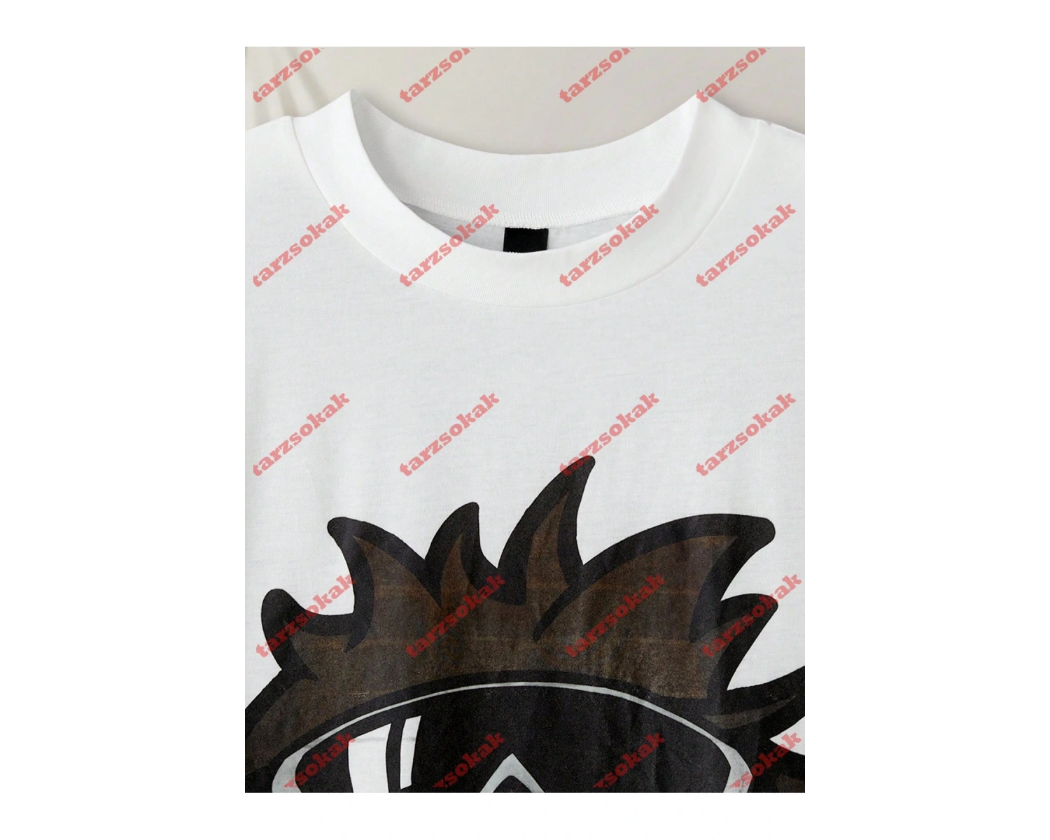 Model 3524 Erkek Yazlık Yuvarlak Yaka Kısa Kollu Günlük Tişört, Yaz