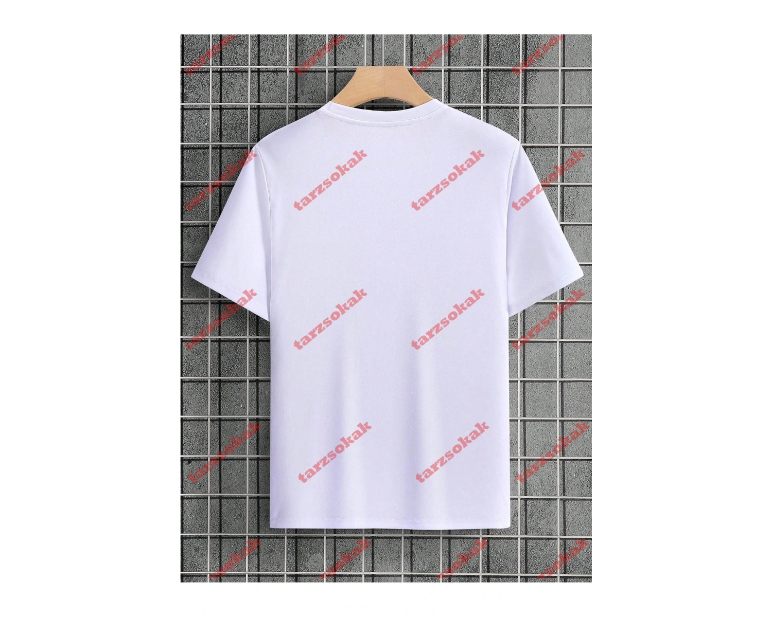 Model 3525 Erkek Yazlık Yuvarlak Yaka Kısa Kollu Günlük Tişört, Yaz