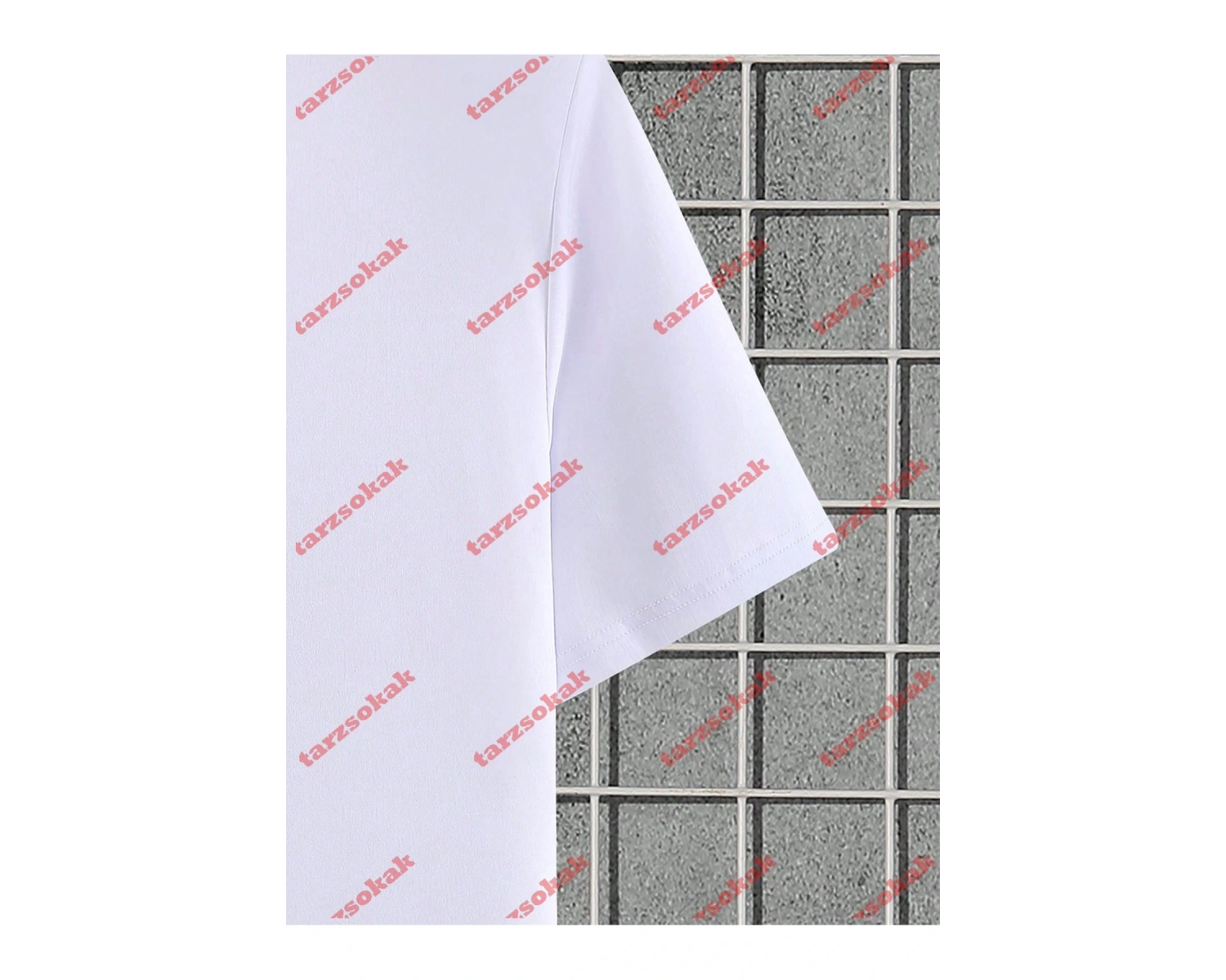 Model 3525 Erkek Yazlık Yuvarlak Yaka Kısa Kollu Günlük Tişört, Yaz