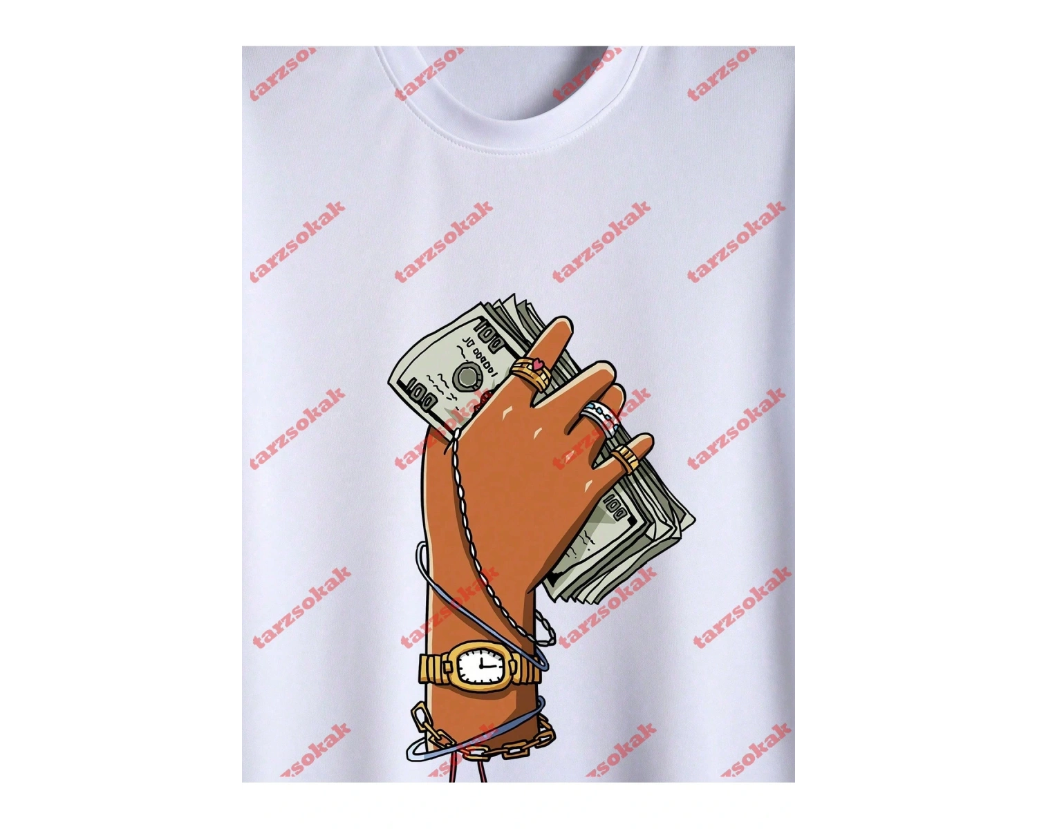 Model 3529 Erkek Yazlık Yuvarlak Yaka Kısa Kollu Günlük Tişört, Yaz