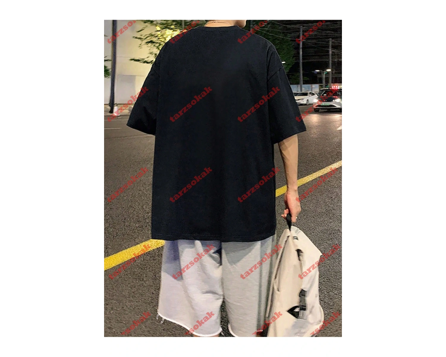 Model 3542 Erkek Yazlık Yuvarlak Yaka Kısa Kollu Günlük Tişört, Yaz