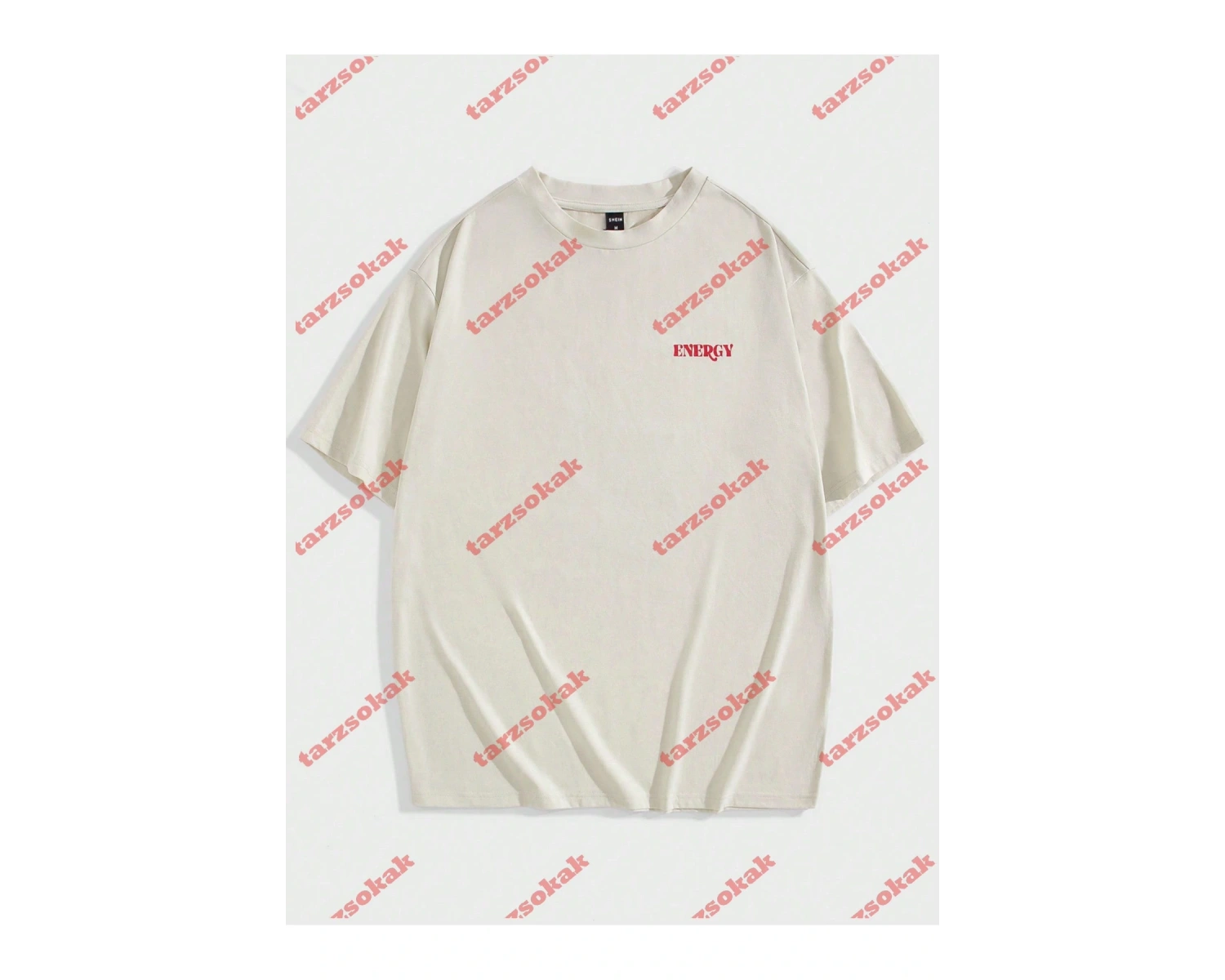 Model 3546 Erkek Yazlık Yuvarlak Yaka Kısa Kollu Günlük Tişört, Yaz