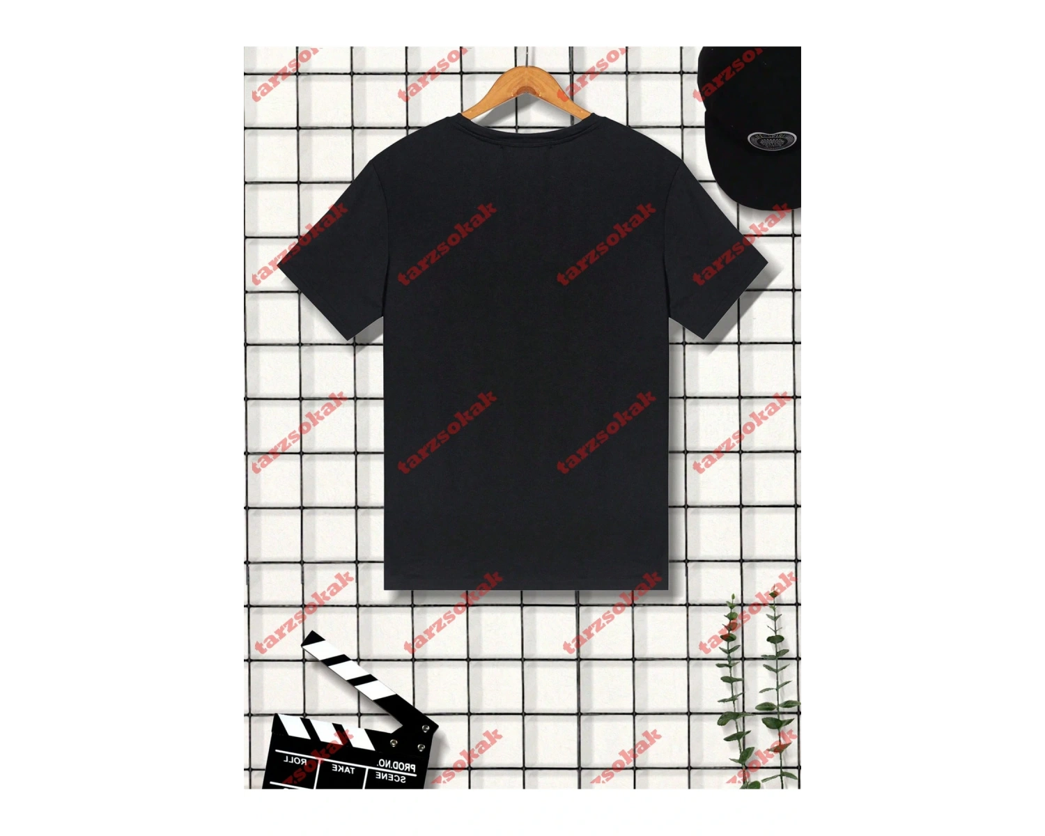 Model 3549 Erkek Yazlık Yuvarlak Yaka Kısa Kollu Günlük Tişört, Yaz