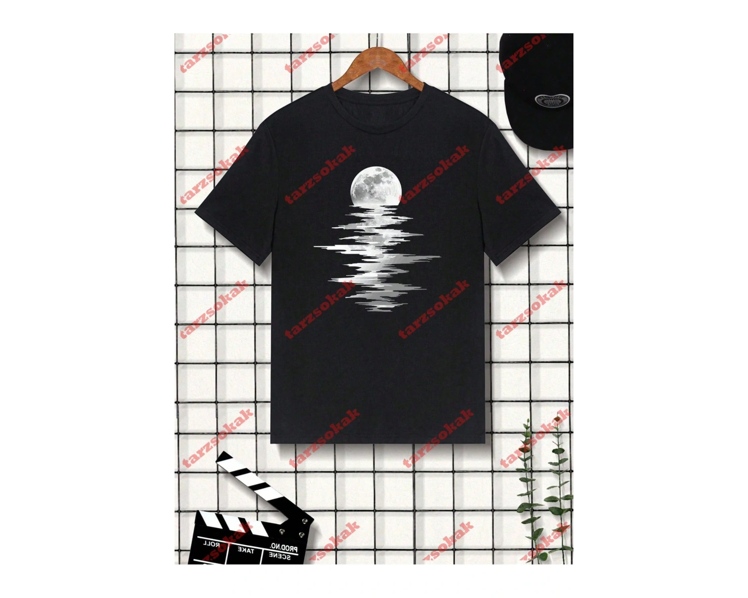 Model 3549 Erkek Yazlık Yuvarlak Yaka Kısa Kollu Günlük Tişört, Yaz