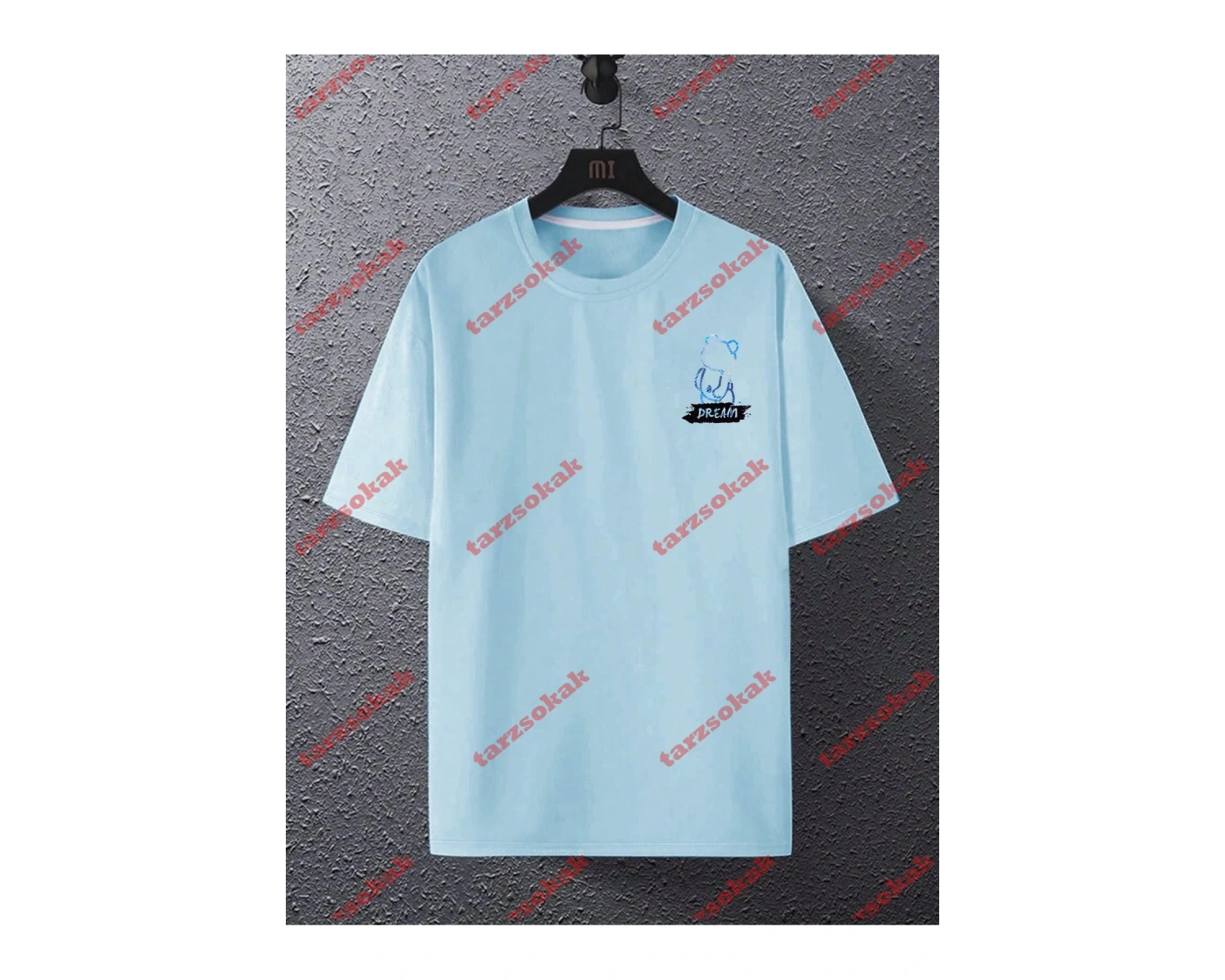 Model 3550 Erkek Yazlık Yuvarlak Yaka Kısa Kollu Günlük Tişört, Yaz