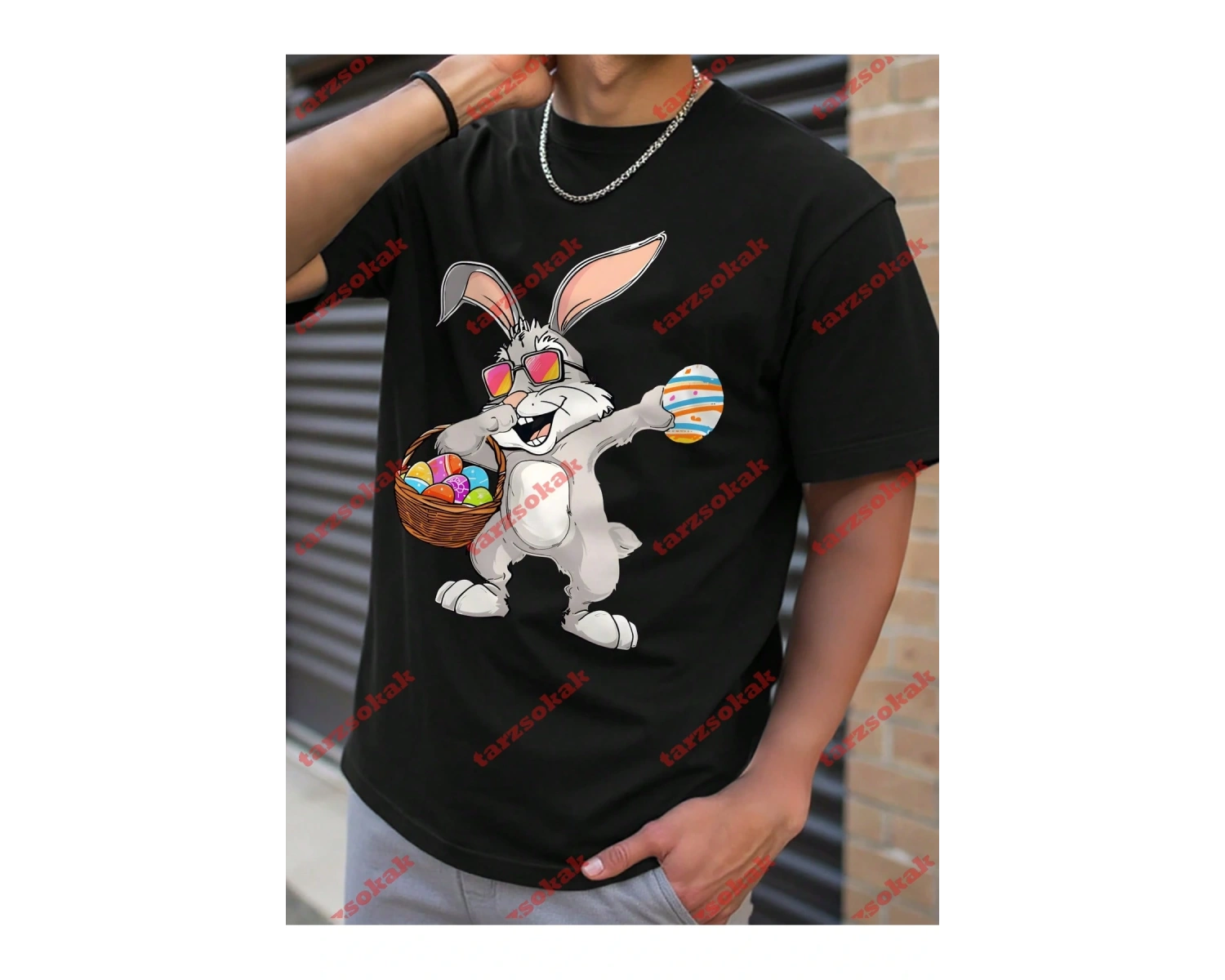 Model 3557 Erkek Yazlık Yuvarlak Yaka Kısa Kollu Günlük Tişört, Yaz