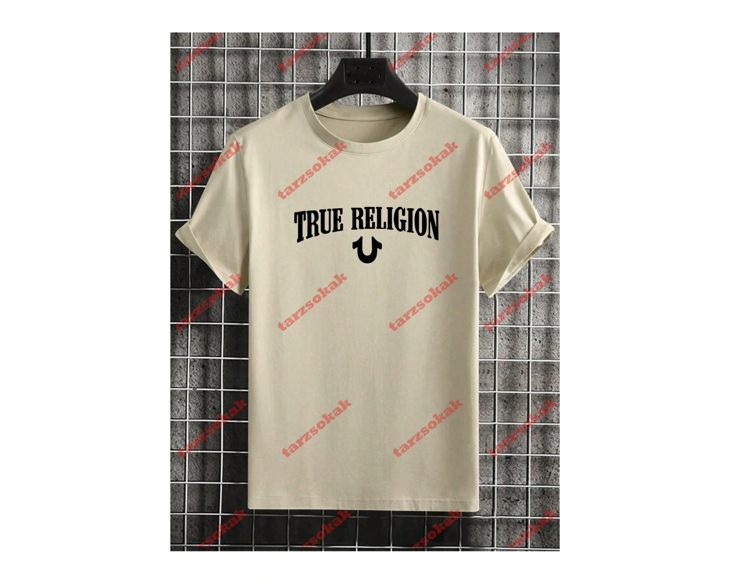 Model 3559 Erkek Yazlık Yuvarlak Yaka Kısa Kollu Günlük Tişört, Yaz