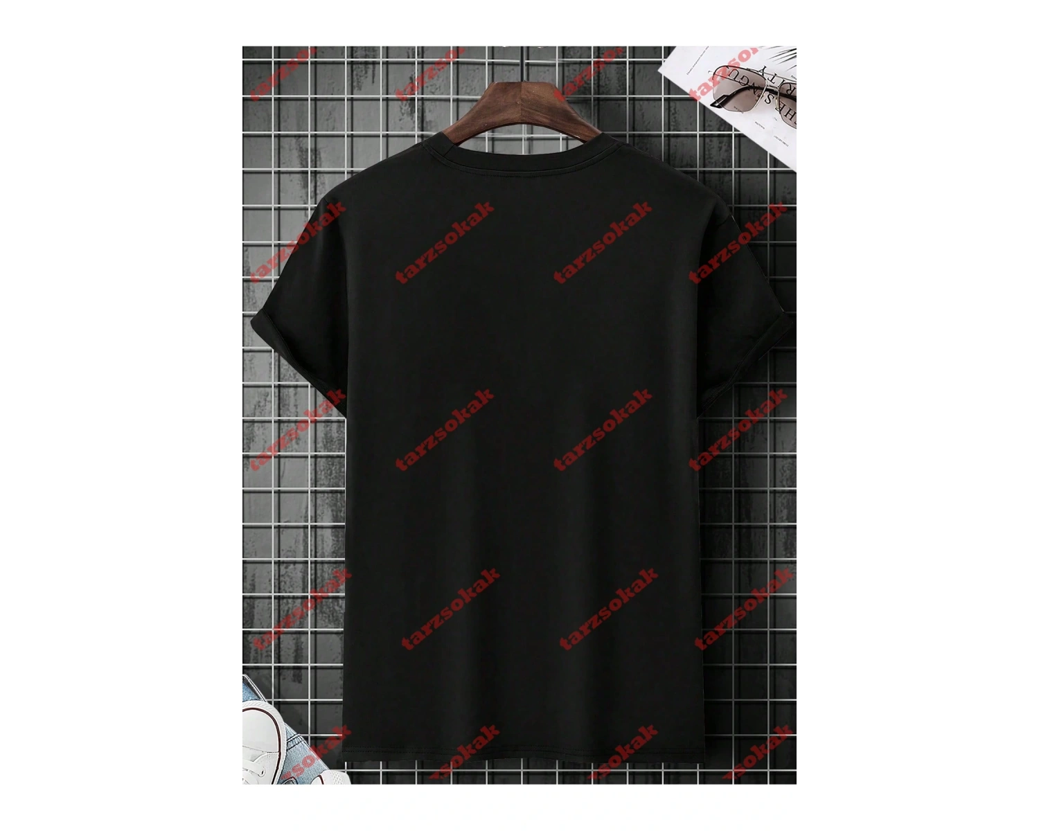 Model 3568 Erkek Yazlık Yuvarlak Yaka Kısa Kollu Günlük Tişört, Yaz