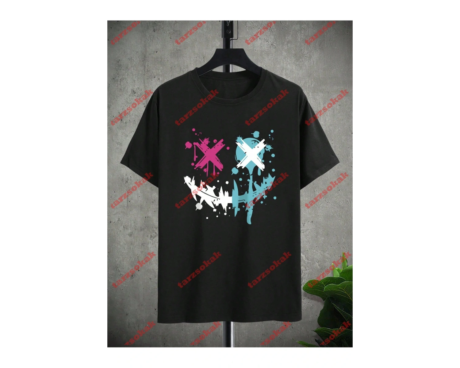 Model 3578 Erkek Yazlık Yuvarlak Yaka Kısa Kollu Günlük Tişört, Yaz