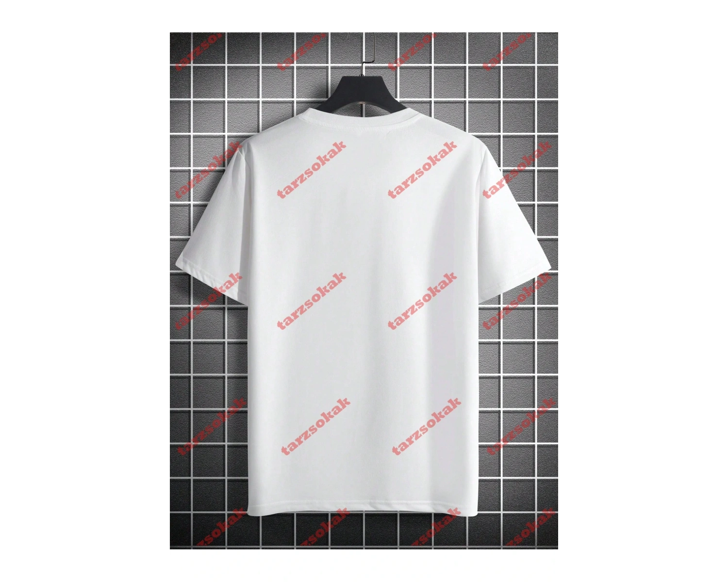 Model 3584 Erkek Yazlık Yuvarlak Yaka Kısa Kollu Günlük Tişört, Yaz